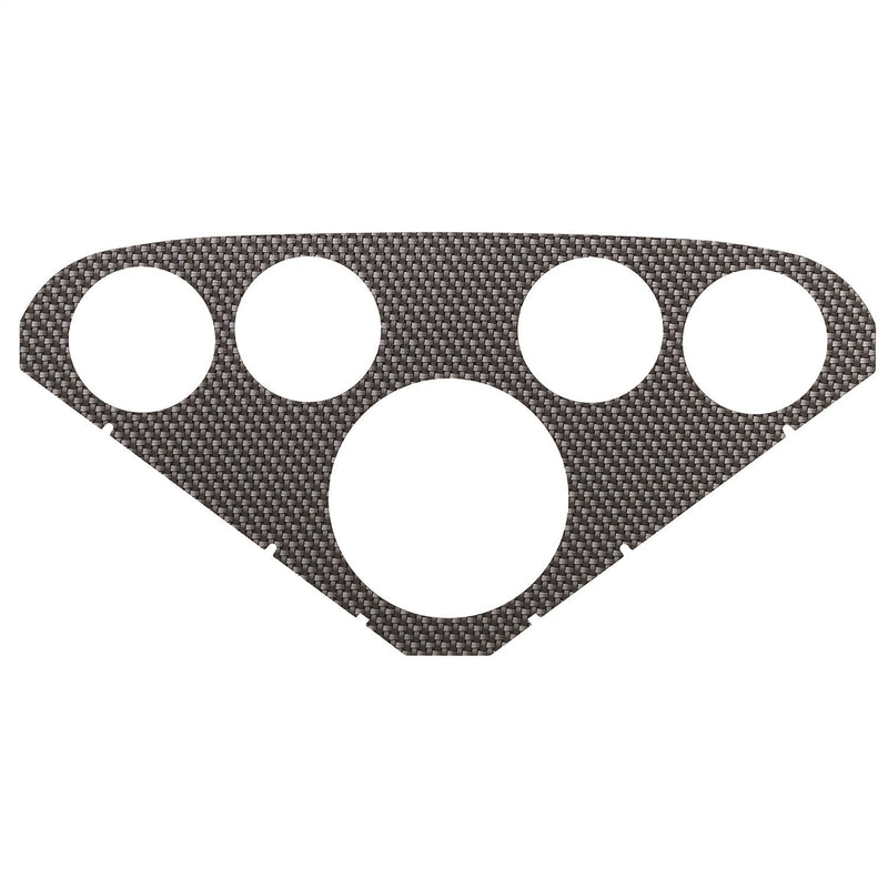 Auto Meter Carbon Fiber 2124 Silver Look Faceplate