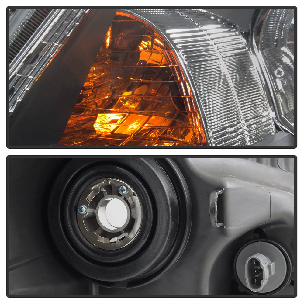 Crystal Xtune Headlights (HD-JH-HA08-4D-OE-L) (OE)