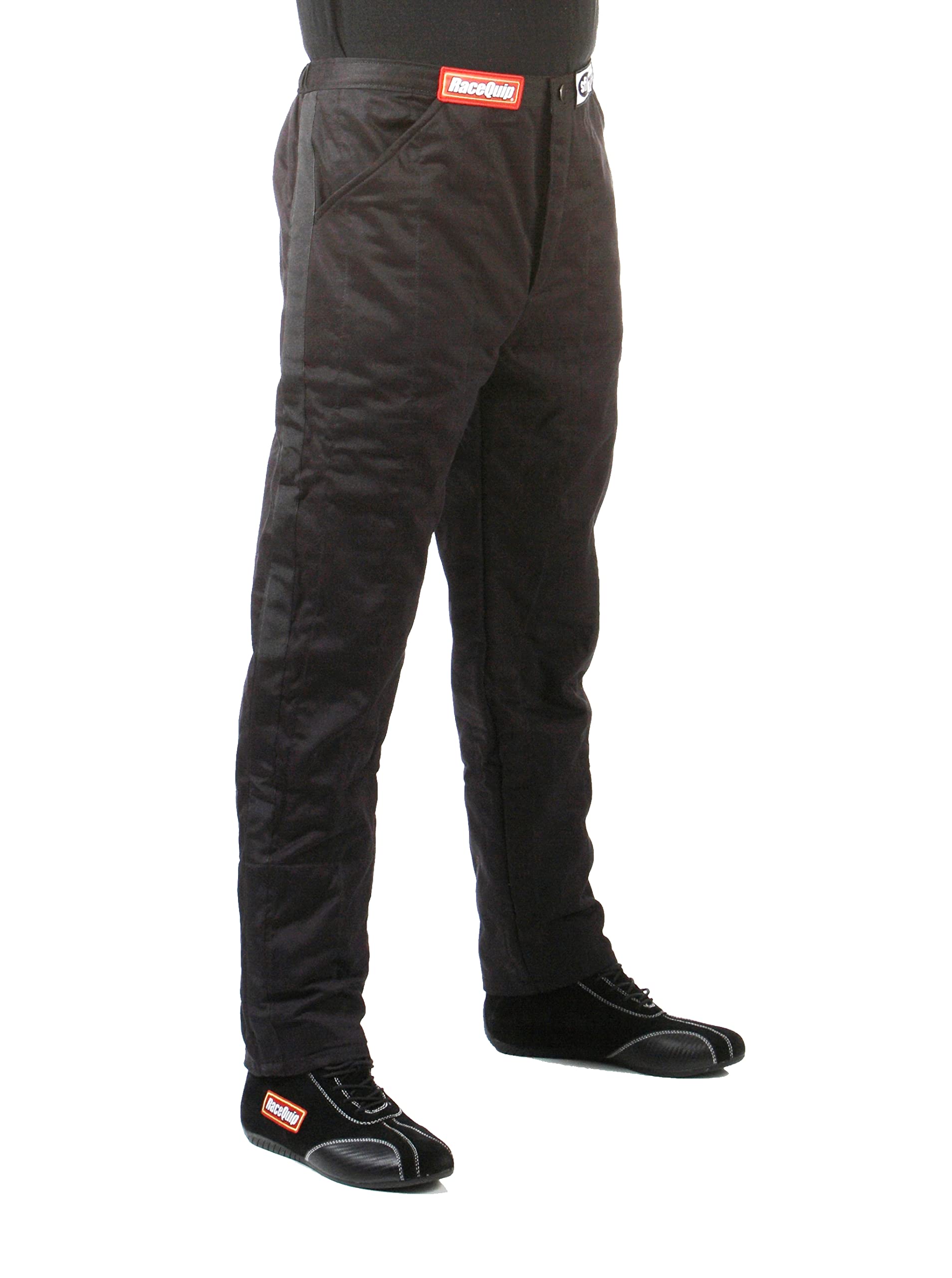 RaceQuip Fire Suit Pants Multi Layer Racing Driver SFI 3.2A/ 5 Black Small 122002