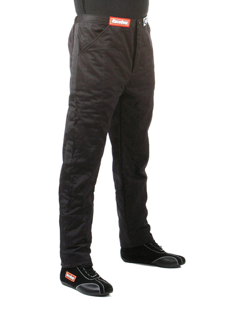 RaceQuip Fire Suit Pants Multi Layer Racing Driver SFI 3.2A/ 5 Black Small 122002