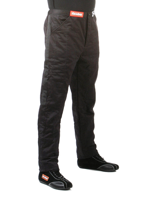 RaceQuip Fire Suit Pants Multi Layer Racing Driver SFI 3.2A/ 5 Black Small 122002