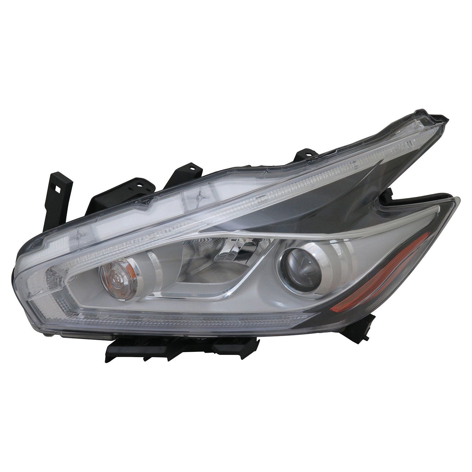 Left TYC Headlight Assembly Compatible with 2015-2016 Nissan Murano
