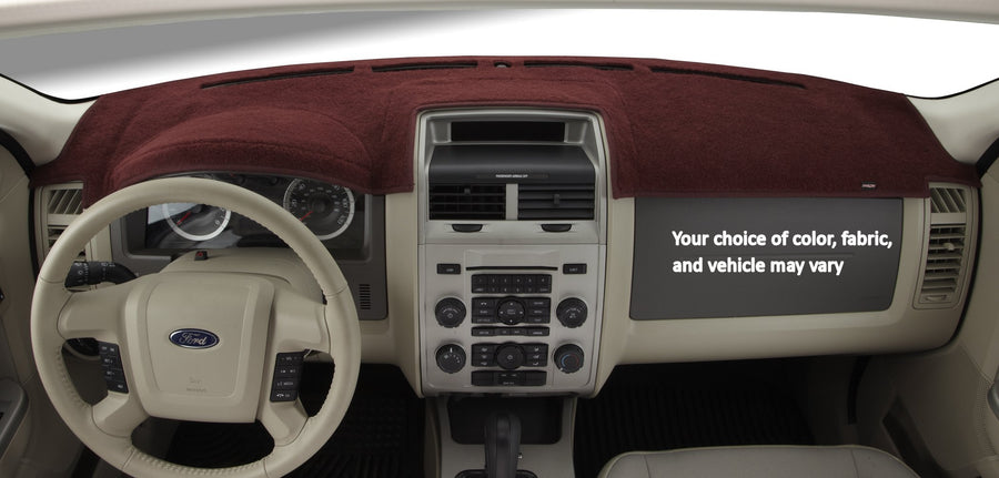 Chevrolet and GMC DashMat Original Dashboard Cover (Premium Carpet, Claret)