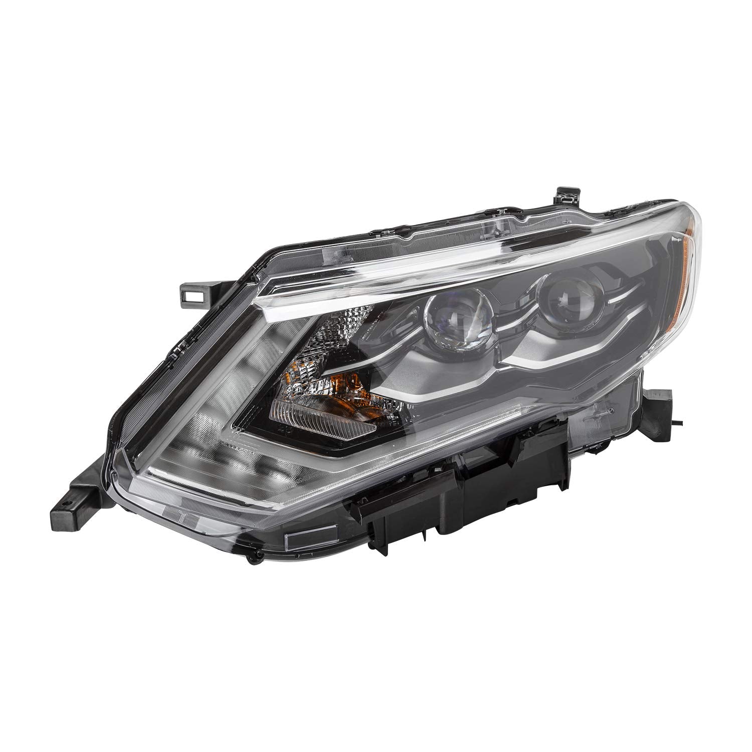 Left TYC Headlight Assembly Compatible with 2017-2018 Nissan Rogue
