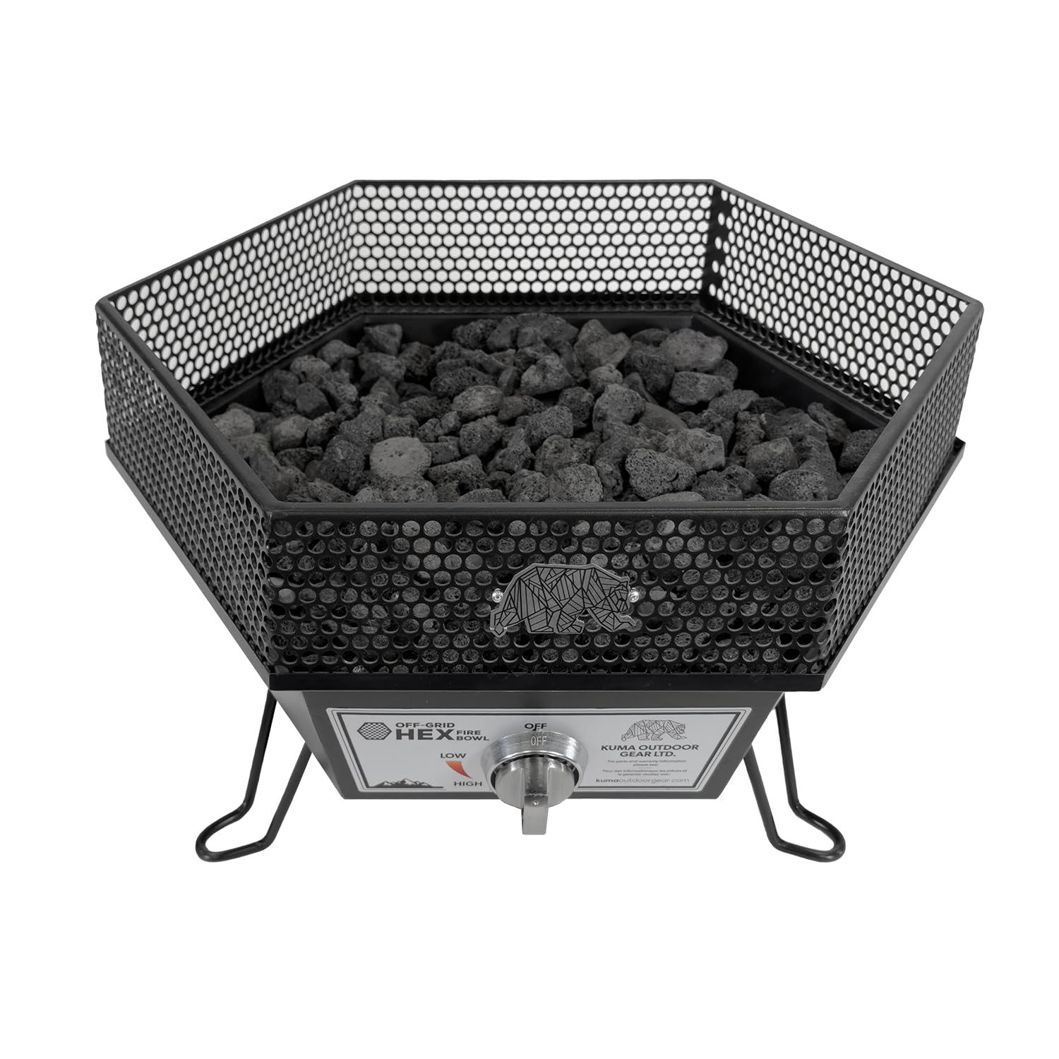 Hex Off Grid Fire Bowl
