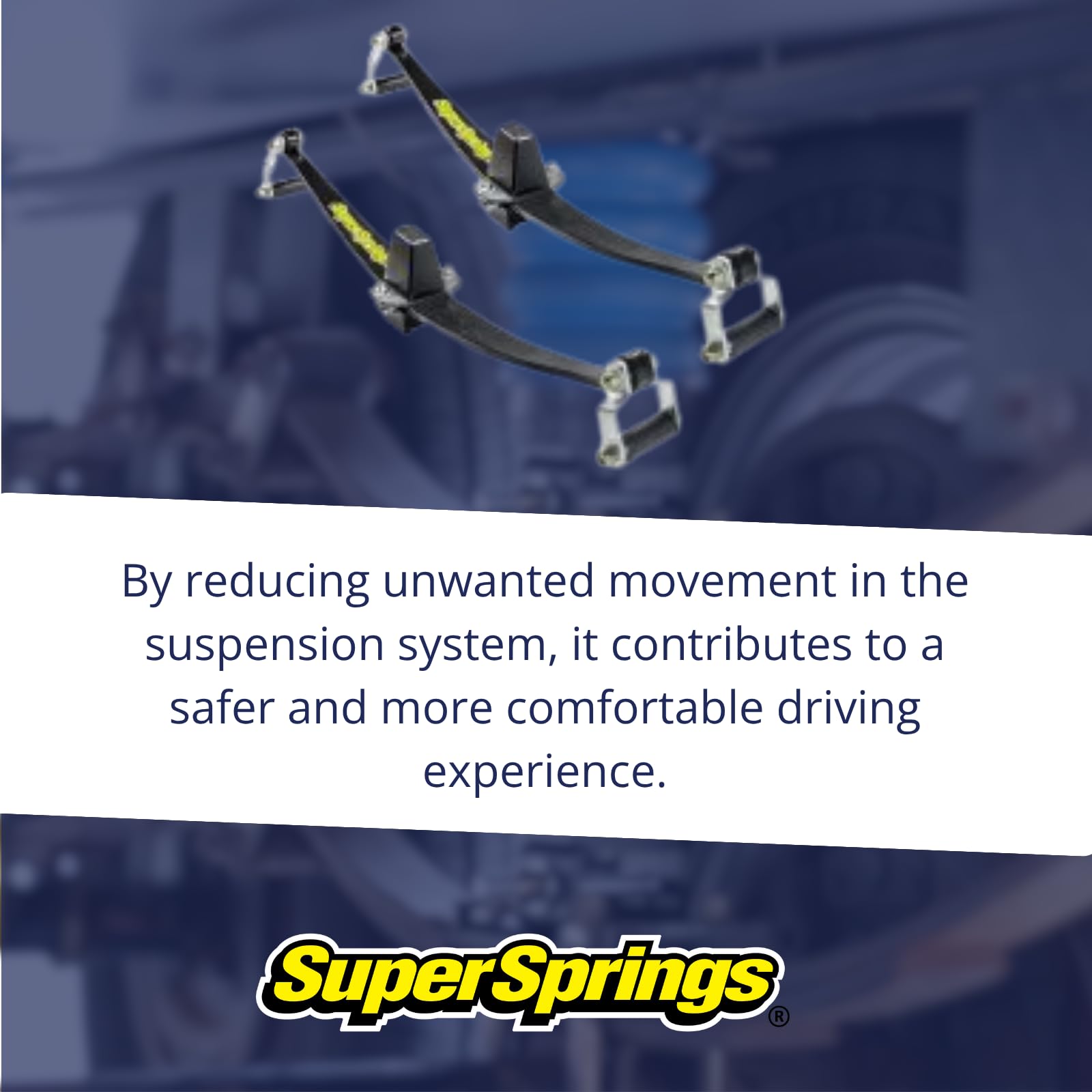 SuperSprings SSA27 for Toyota Tundra, black