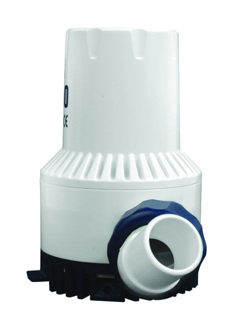 Heavy Duty attwood 4730-4 Fully Submersible 1,700 GPH Boat Bilge Pump, White Finish
