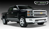 Polished T-Rex Grilles 2014-2015 Silverado 1500 Billet Grille, 2 Pc, Replacement - PN #20121
