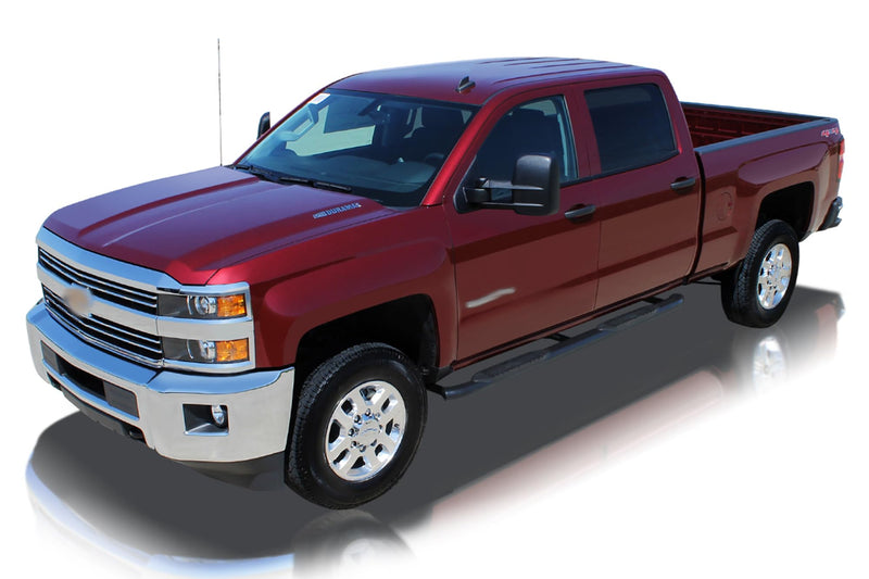 5 inch Curved OE Style Black Side Bar Steps Raptor Series 1602-0482B For 2019-2020 Dodge Ram 1500 Quad Cab