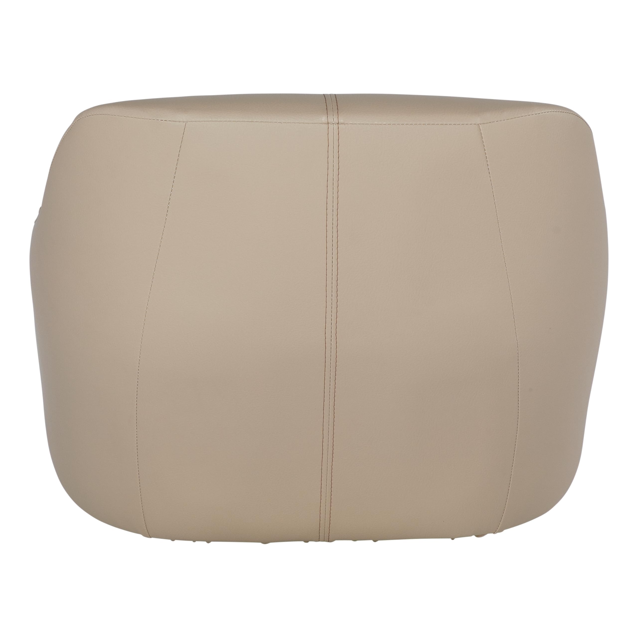 Rockport Series Lippert Pontoon Helm Seat, Marine-Grade Vinyl, High-Density Foam, Easy Installation, Fits Most Pontoons, Compatible with most Captain’s Seat Pedestals, Sand – 20221094133