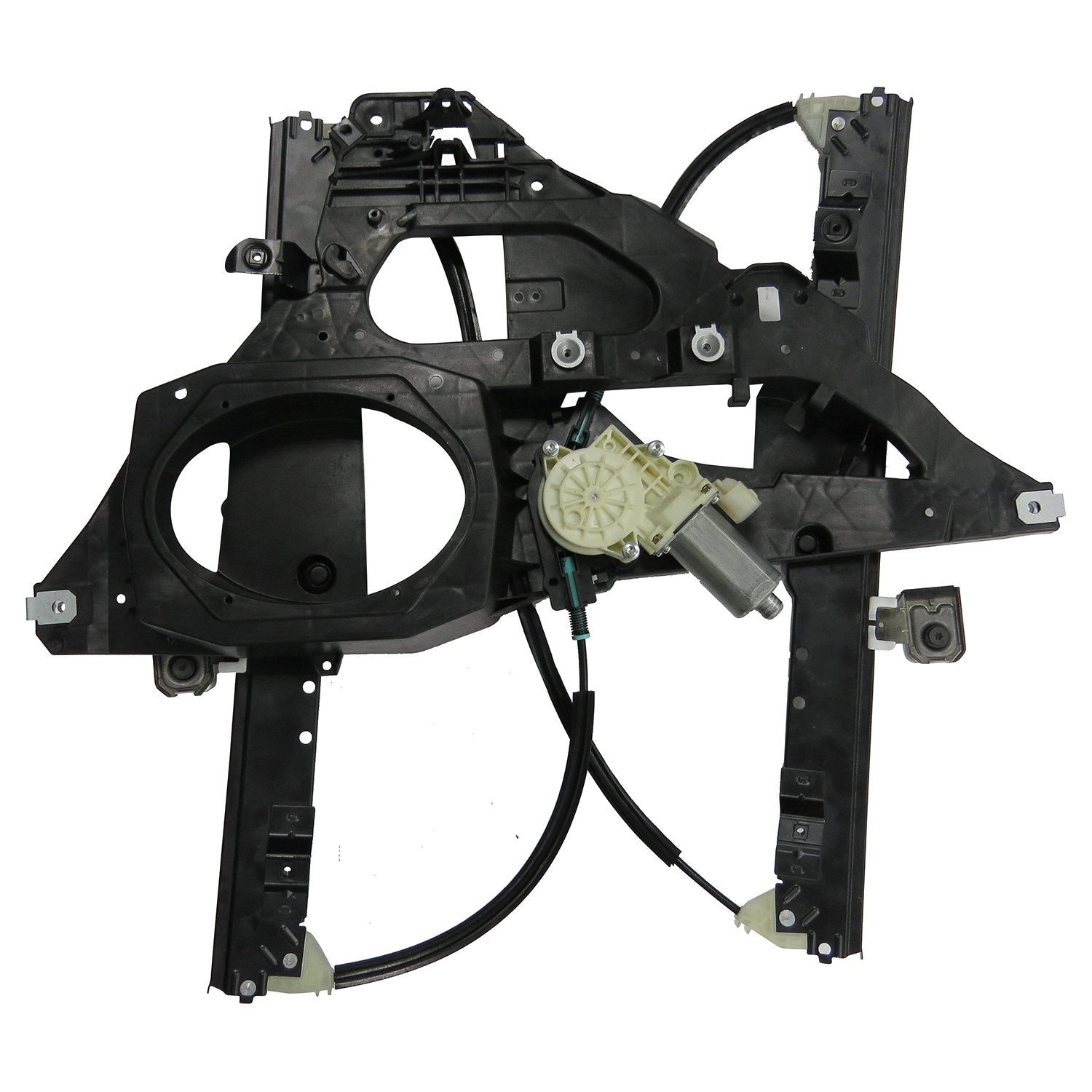 Power Window Motor and Regulator Assembly TYC 660557 Front Right-Side Compatible with 2007-2017 Ford Expedition