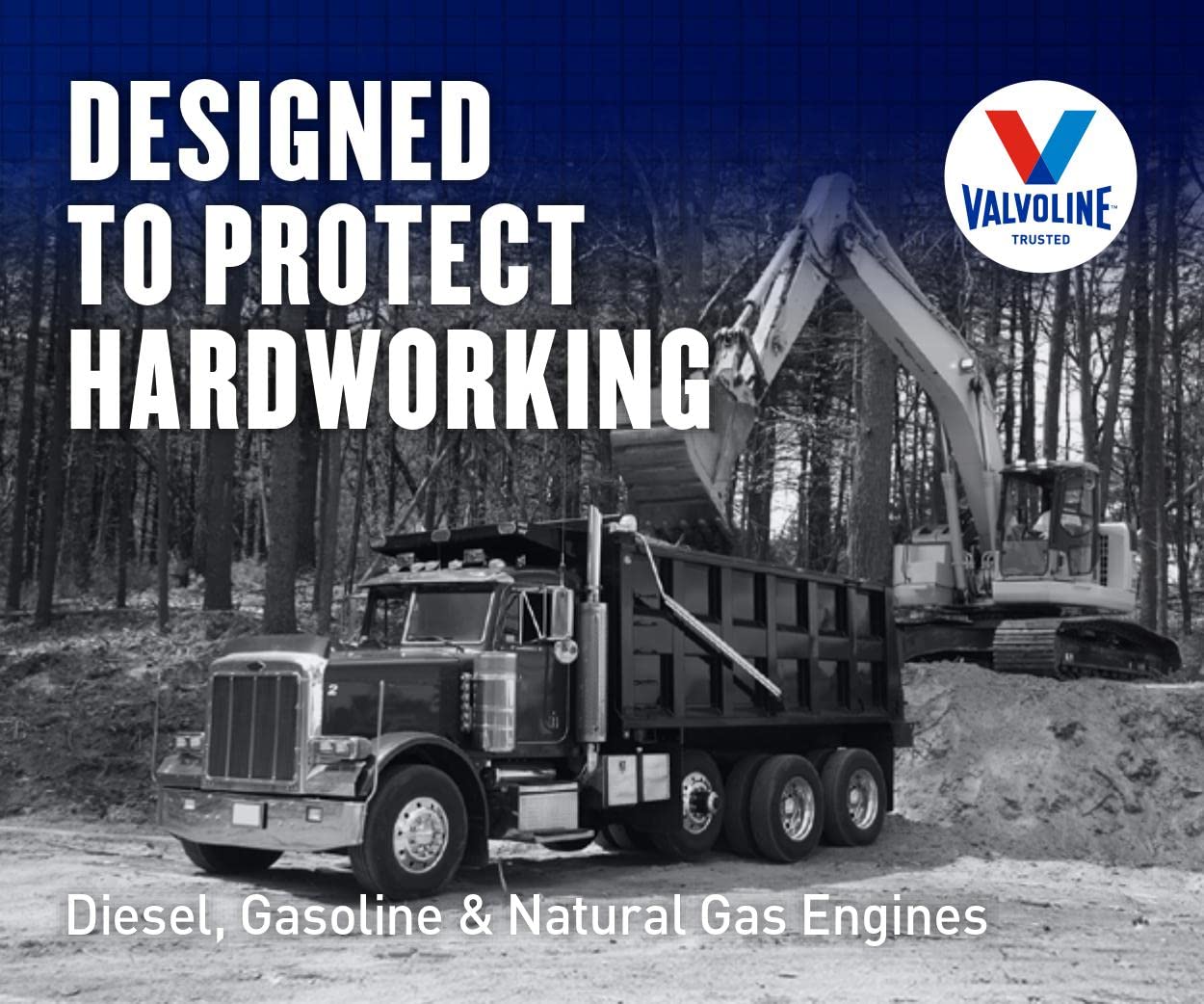 Premium Blue Valvoline Extreme SAE 5W-40 Full Synthetic Diesel Engine Oil 1 GA