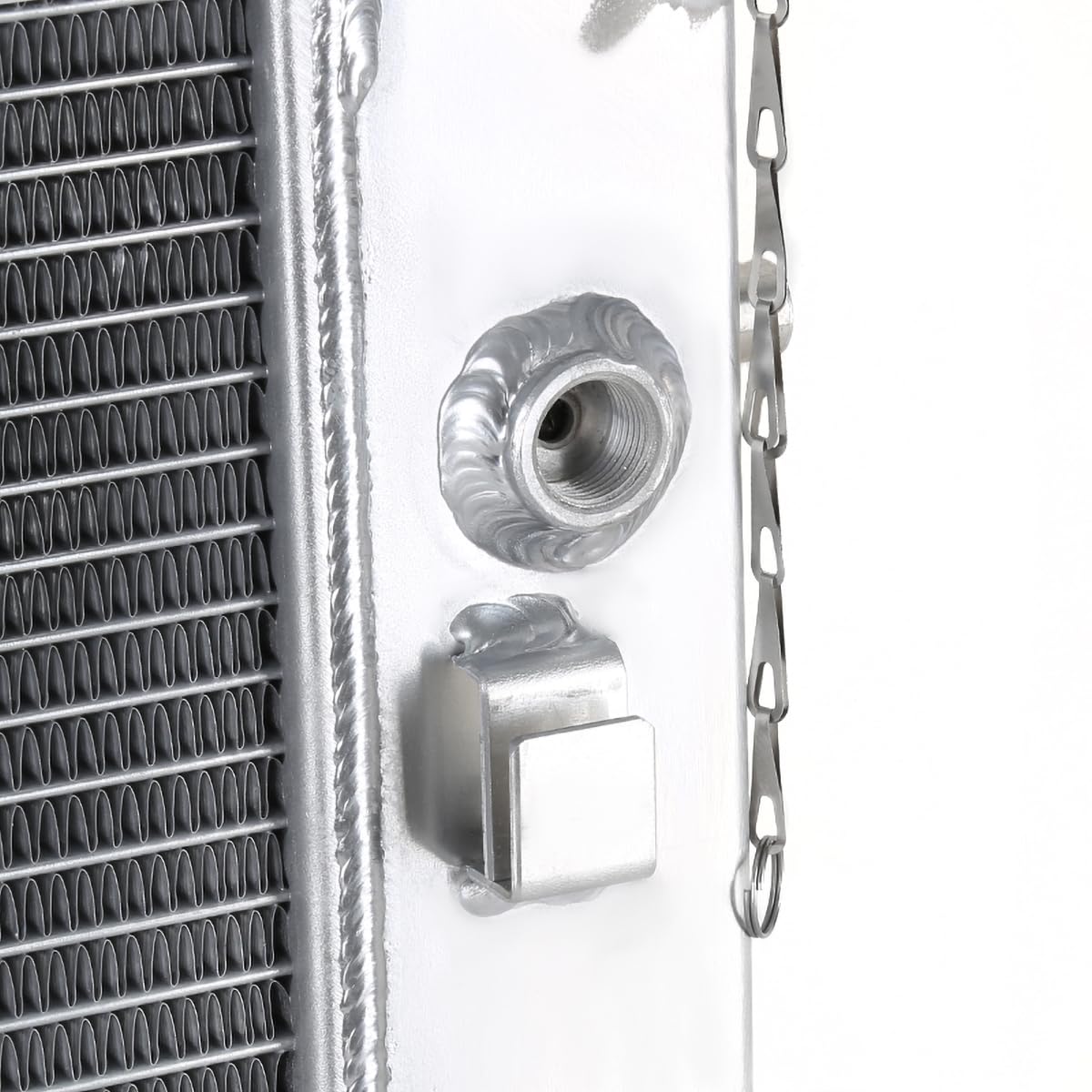 2 Row Aluminum Performance Cooling Radiator SPEC-D TUNING Compatible with 2005-2006 Pontiac GTO 6.0L V8