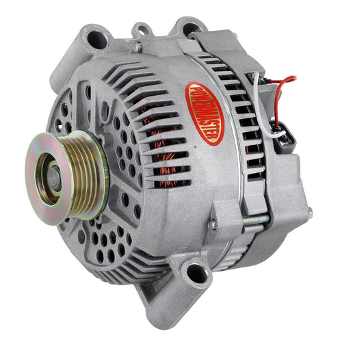 Alt Powermaster Ford 3G Natural 140A 6 grv Pulley Large Frame Transverse MTG 1-Wire