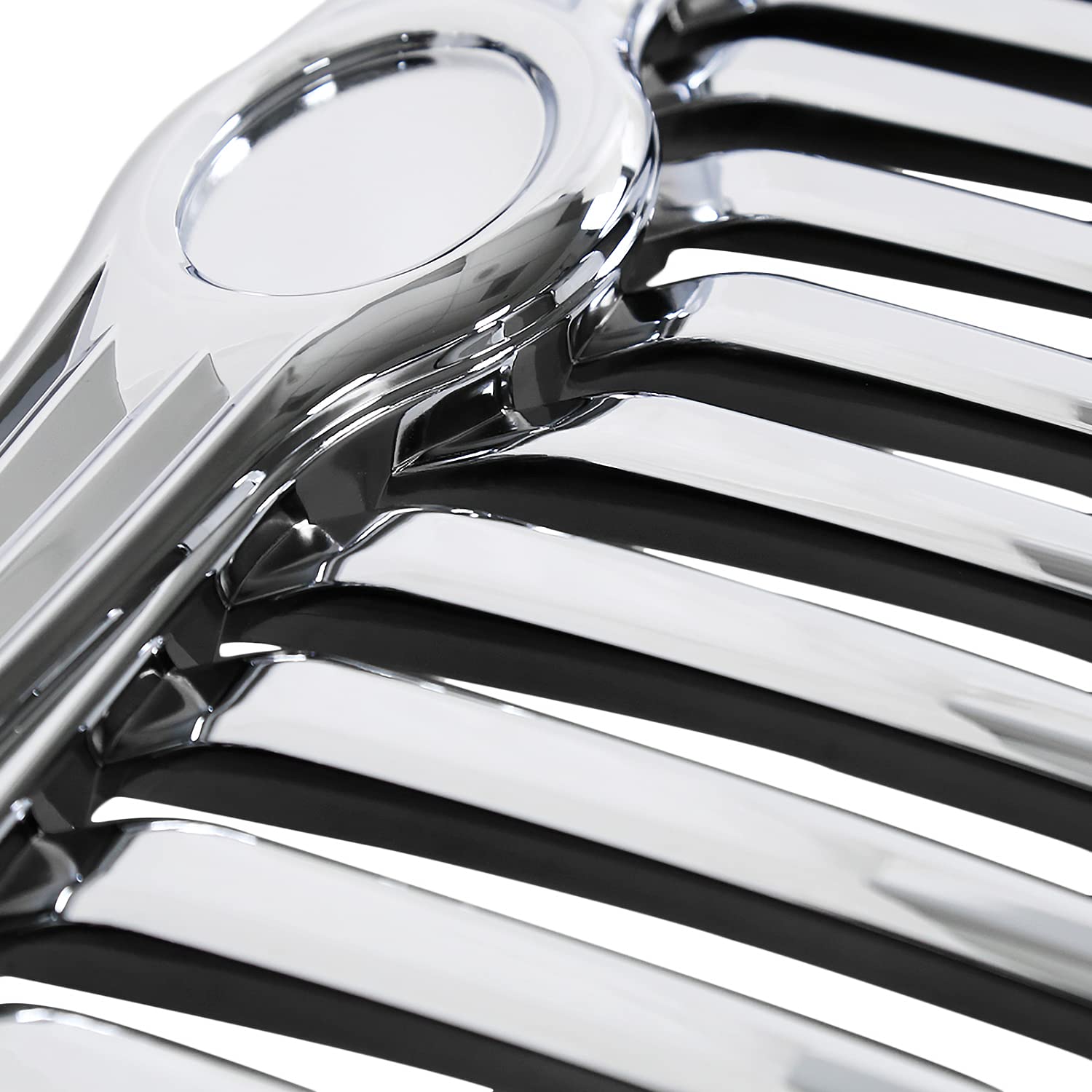 Vertical Grill Spec-D Tuning Front Grille Compatible with 2005-2010 Chrysler 300 300C