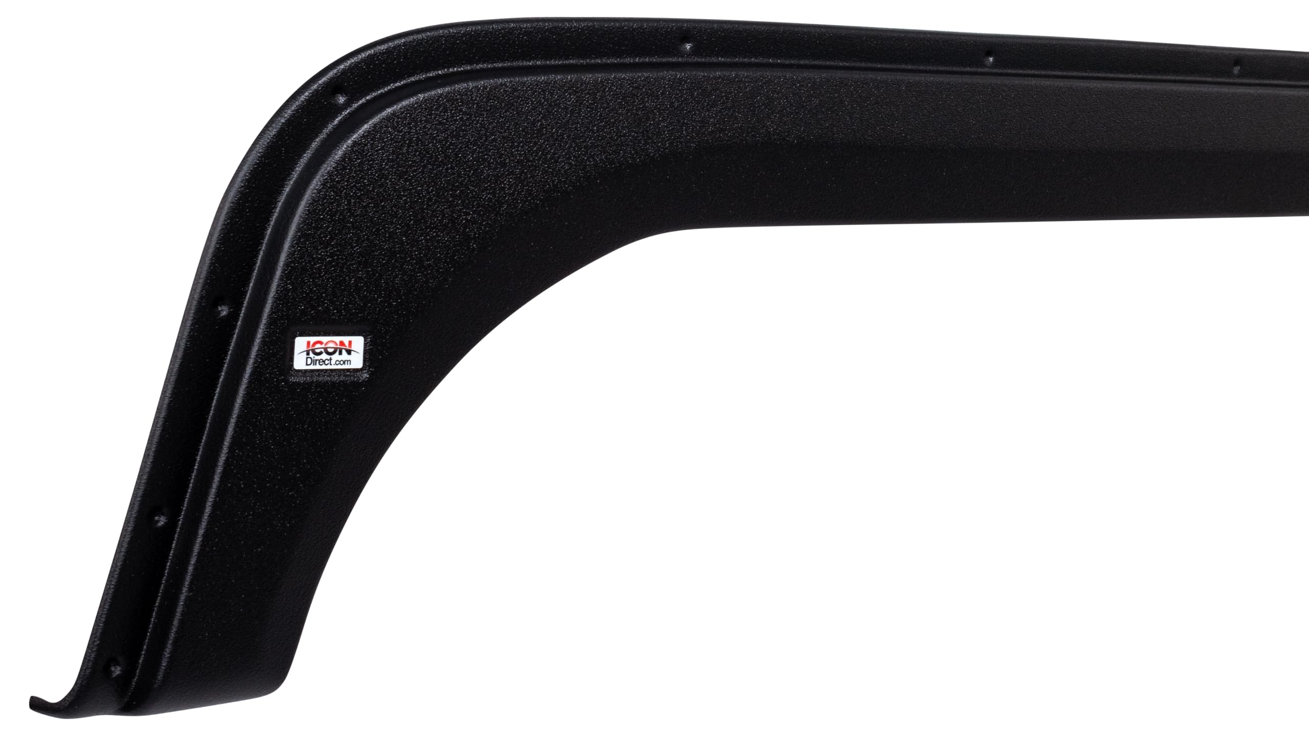Tandem Axle Fender Skirt ICON 14143 FS1884 for KZ - Black