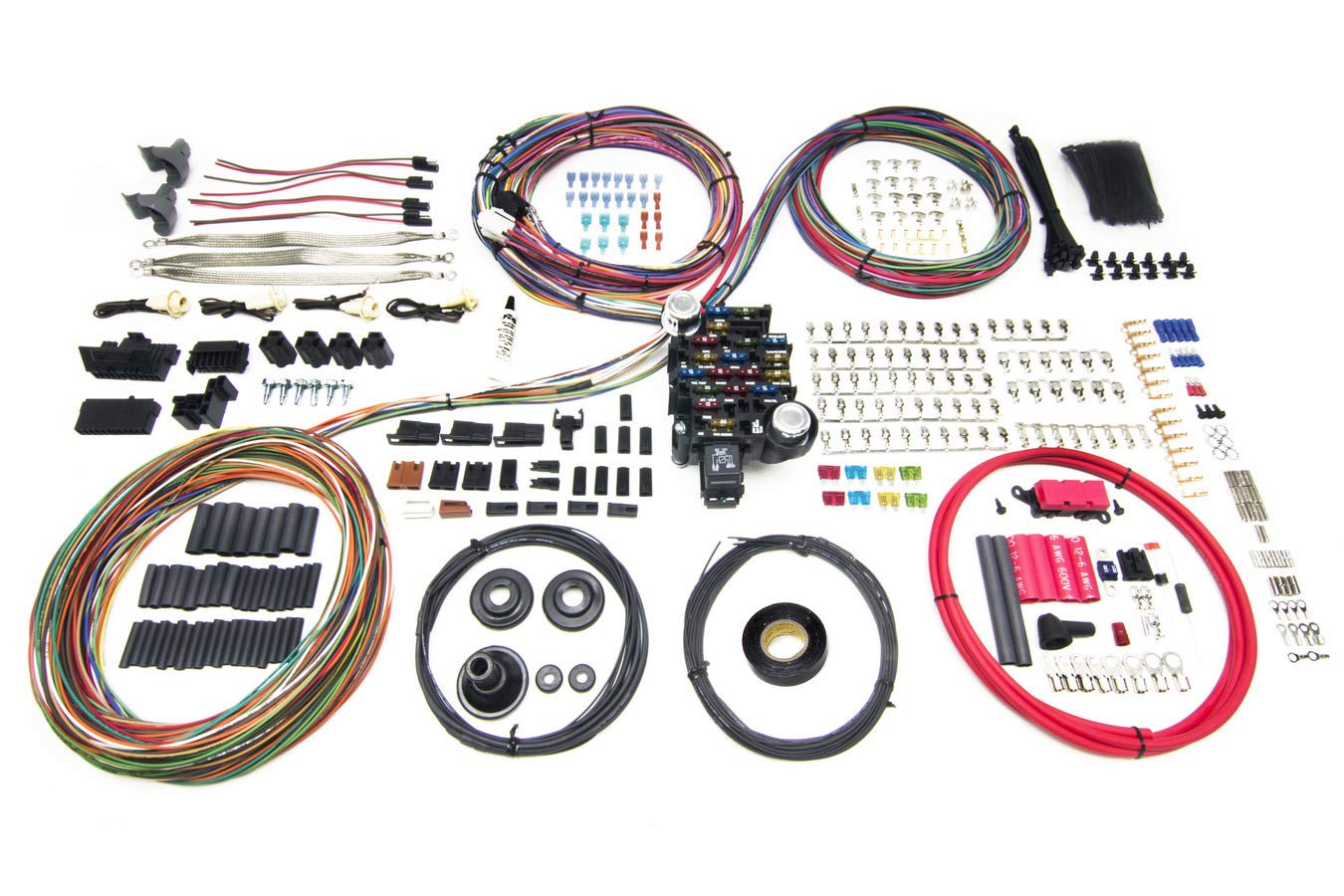 Pro-Series Painless Performance 10411 GM Chassis Harness w/Grommet Pass-Through, Keyed Column, 25 Circuits