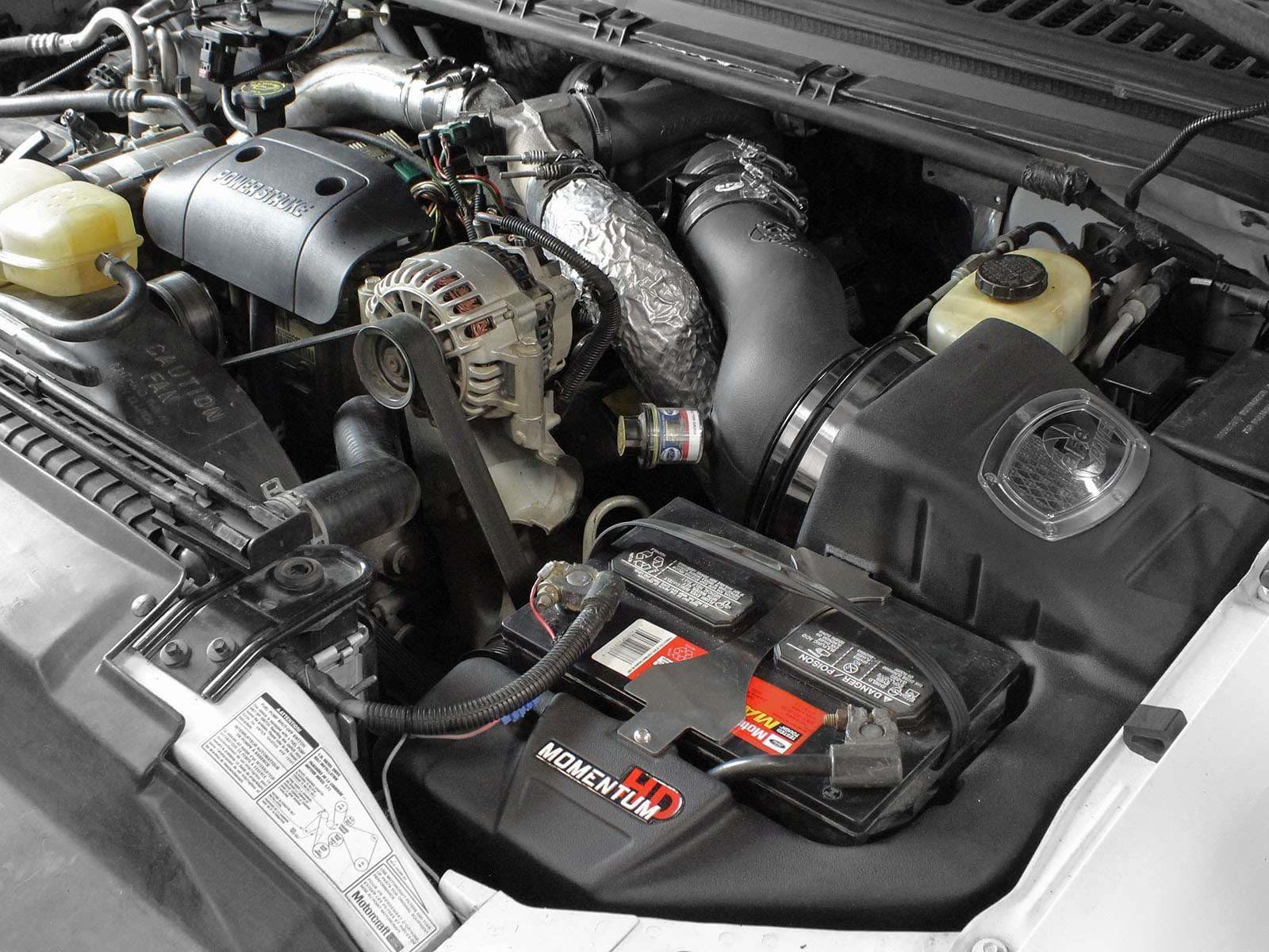 Momentum HD aFe POWER Cold Air Intake System w/Pro DRY S Filter, #51-73002, Black