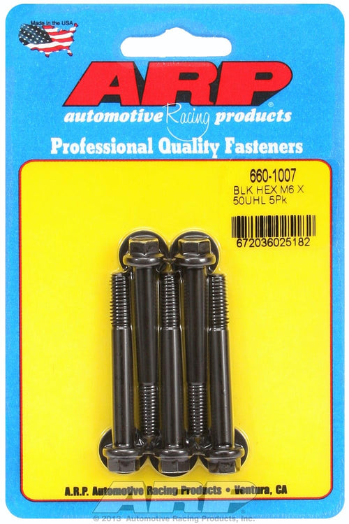 Hex ARP (660-1007) Oxide Bolt, Black