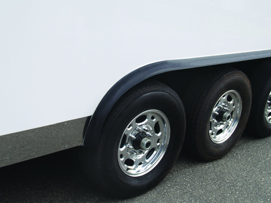Flexy Flares Pacer Performance 52-169 Black 2-1/2" x 50' Heavy Duty No-Lip Rubber Fender Extension Roll