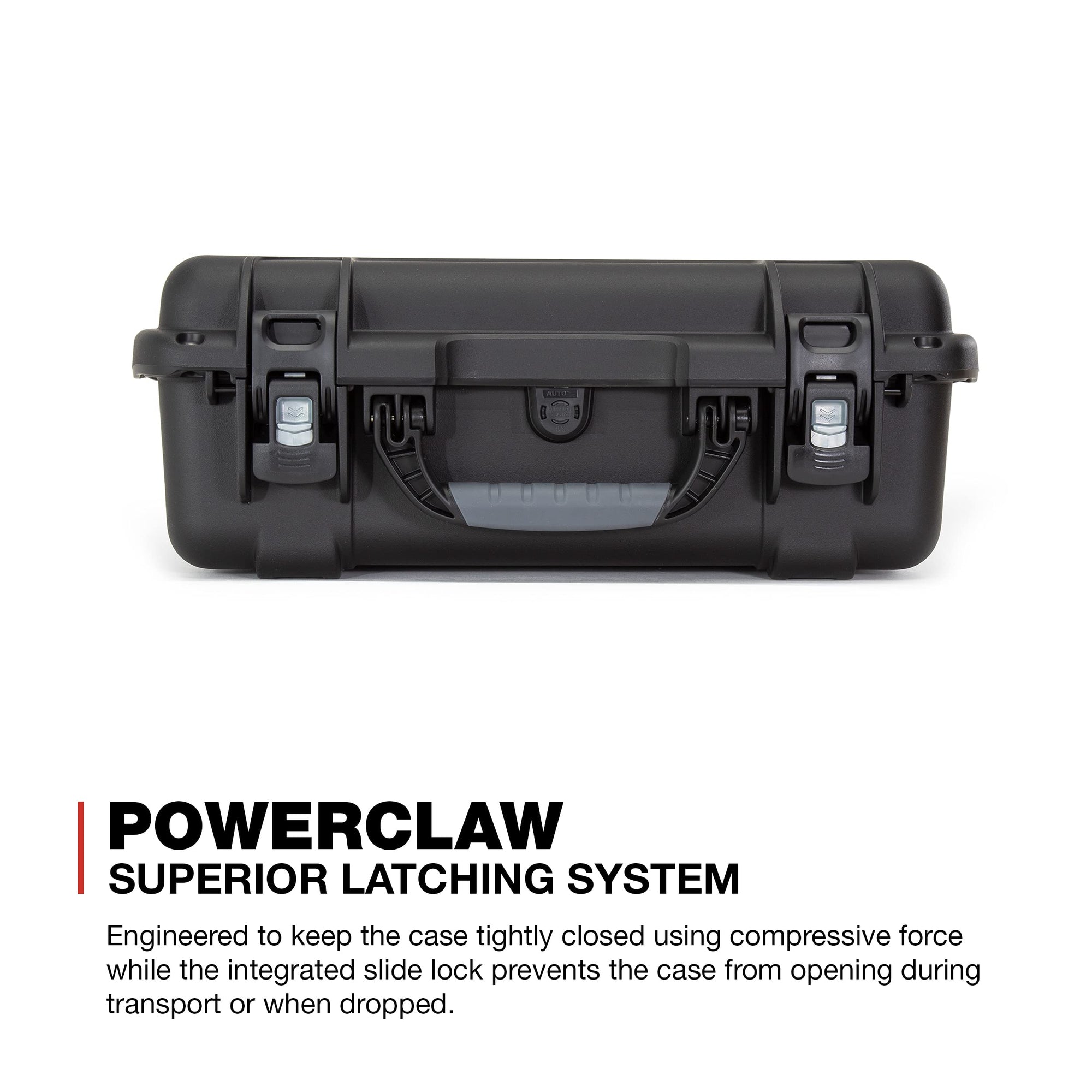 Nanuk 930 Large Series Lightweight NK-7 Resin Waterproof Case with Padded Divider, Black