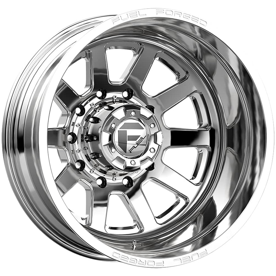 FUEL OFF-ROAD 24X8.25 DE09 FF09D, 10X225, -4.23, -225mm POLISHED - DF092482A945