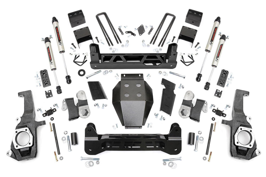 Rough Country 7.5" Lift Kit V2 for 2011-2019 Chevy/GMC 2500HD/3500HD - 25370