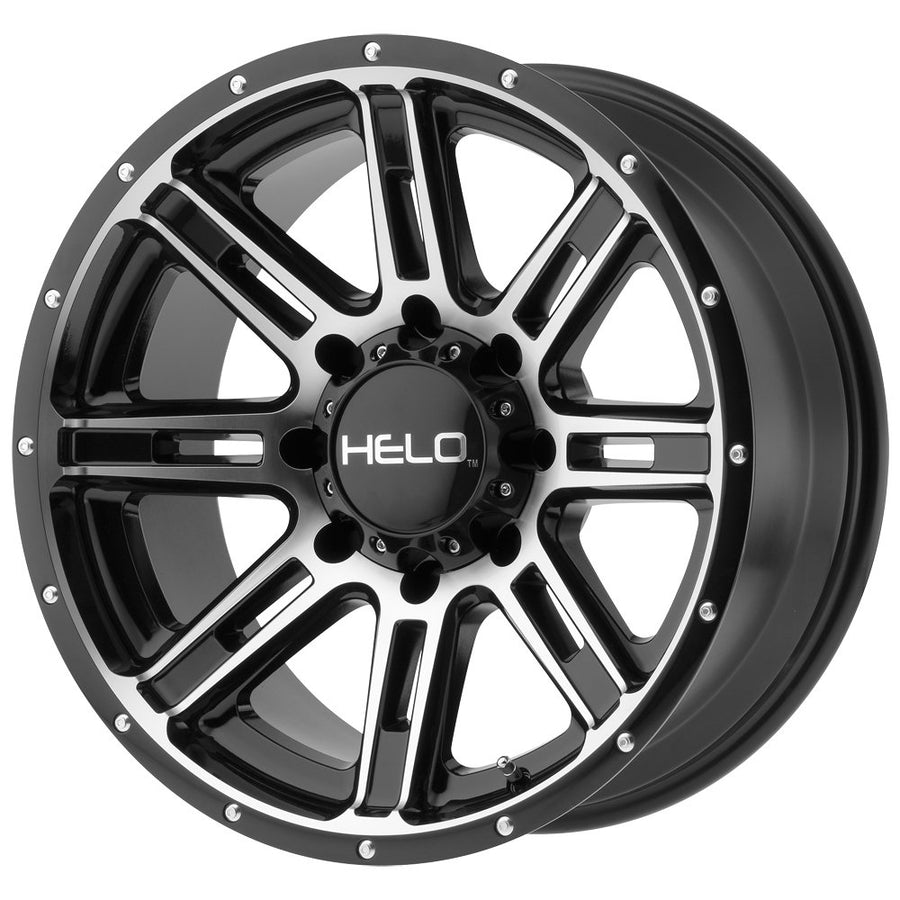 HE90029080518 Helo HE900 20X9 8X6.5 G-BLK MACH 18MM