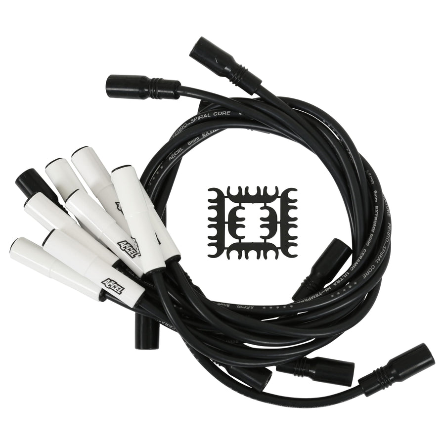Extreme 9000 ACCEL 9043C Spark Plug Wire Set Ceramic Boot