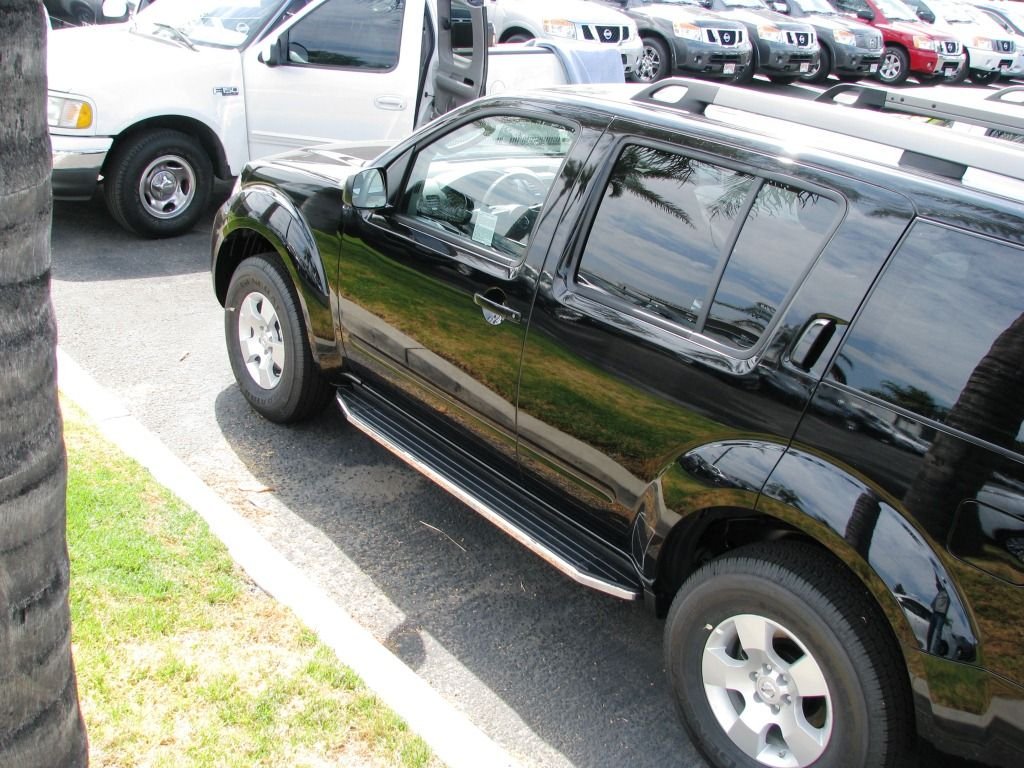 TrailFX Running Board R0002RB Fits Toyota 4Runner 2010-2024 Black 69 Inch Extruded Aluminum with Stainless Steel Trim, 200 lb Capacity Set of 2 Running Boards