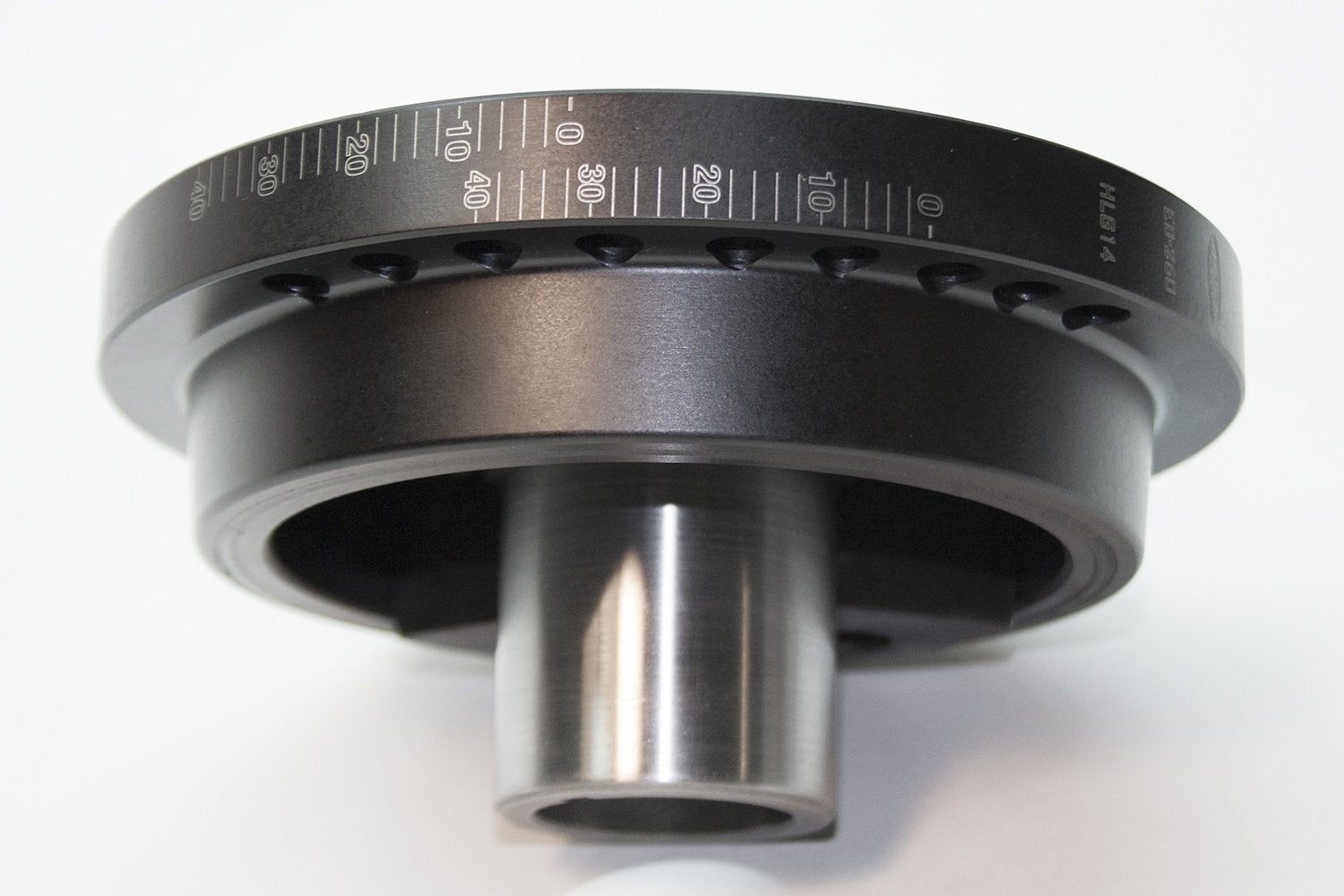 2328951 PRW Engine Parts Hiperf Sportsman Damper,6.40in Od Ext Balance,Laser Etched Blk