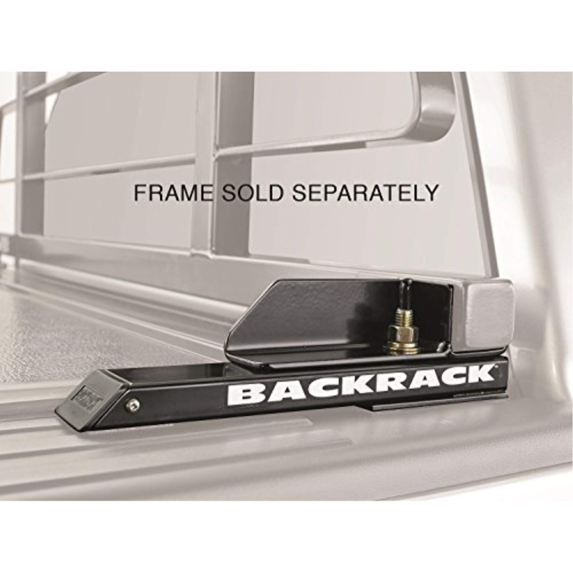 BACKRACK Hardware Kit RealTruck for use w/Low-Profile Tonneau, Black, No Drill | 40124 | Fits 2019-2025 Chevrolet/GMC Silverado/Sierra 2500 HD/3500 HD