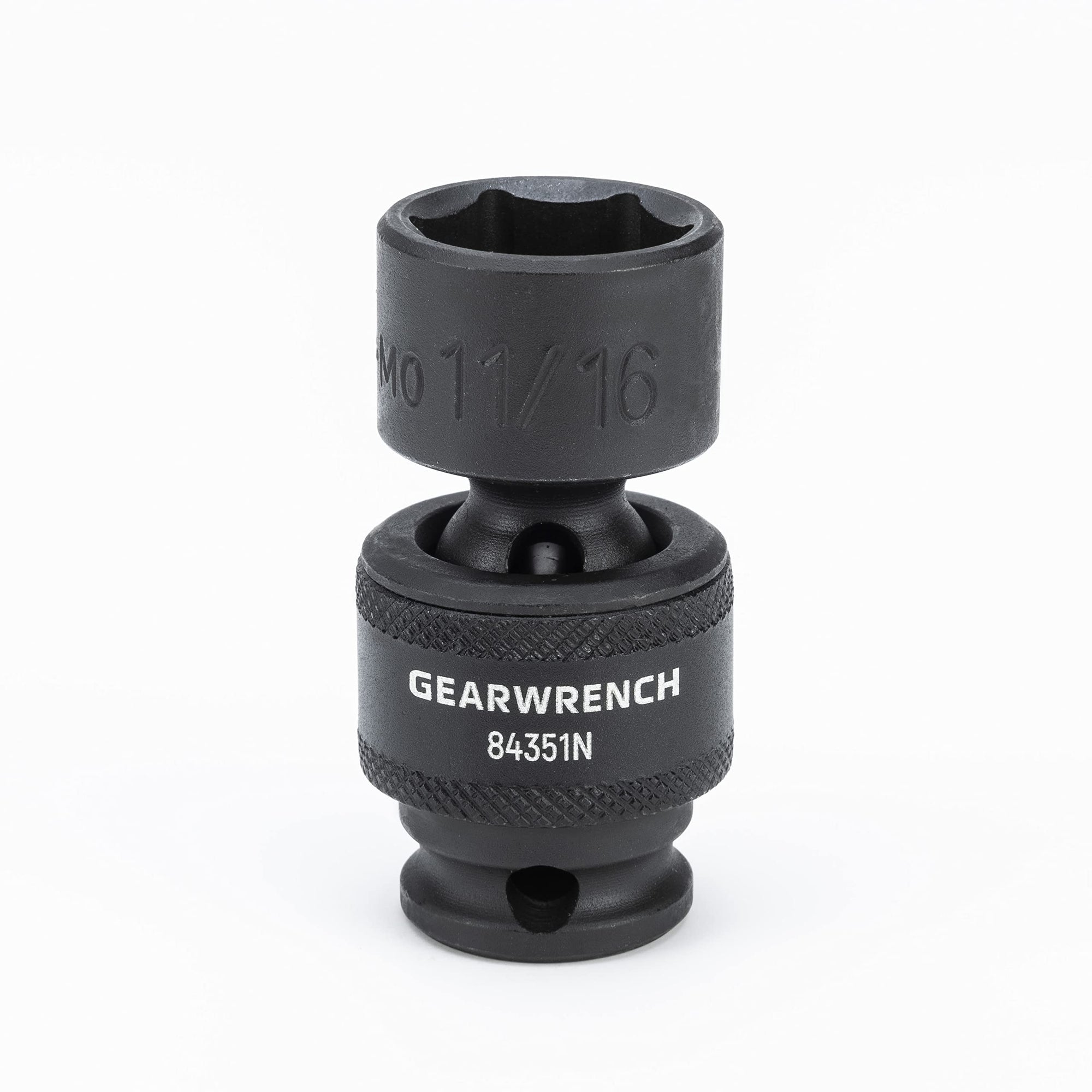 3/8" Drive GEARWRENCH 8 Pc. Standard Universal Impact Socket Set, SAE - 84917N