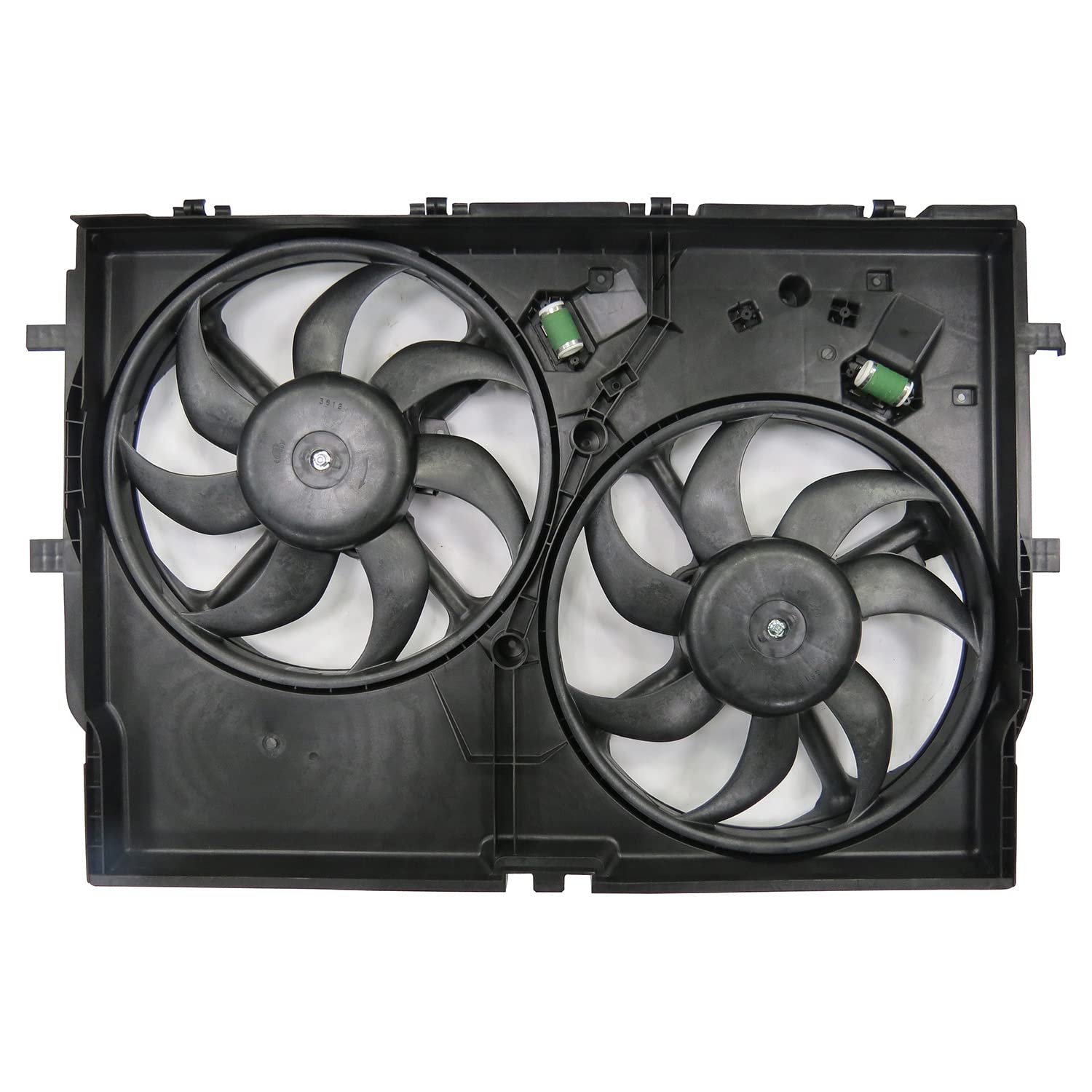 Cooling Fan Assembly TYC 623710 Compatible with 2014-2019 Ram Promaster