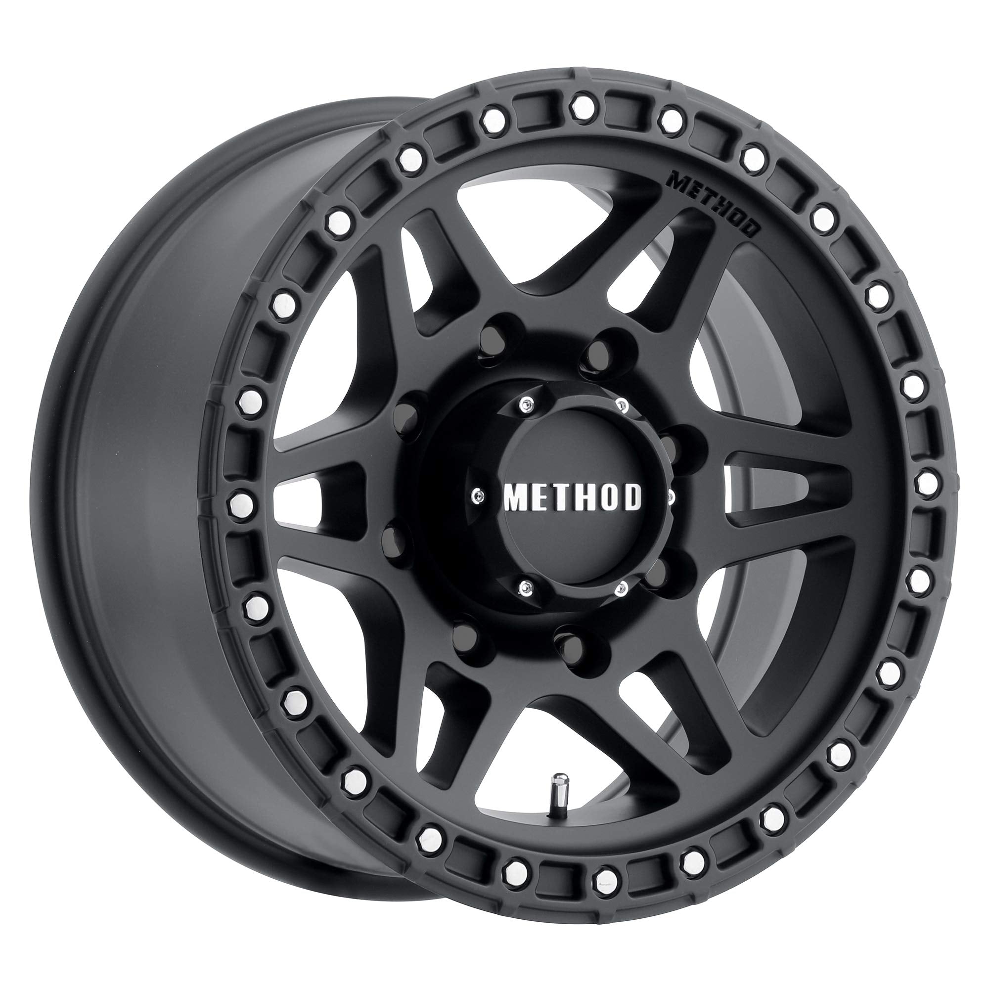 18x9" Method Race Wheels 312 Matte Black 8x180", 18mm offset 5.75" Backspace, MR31289088518