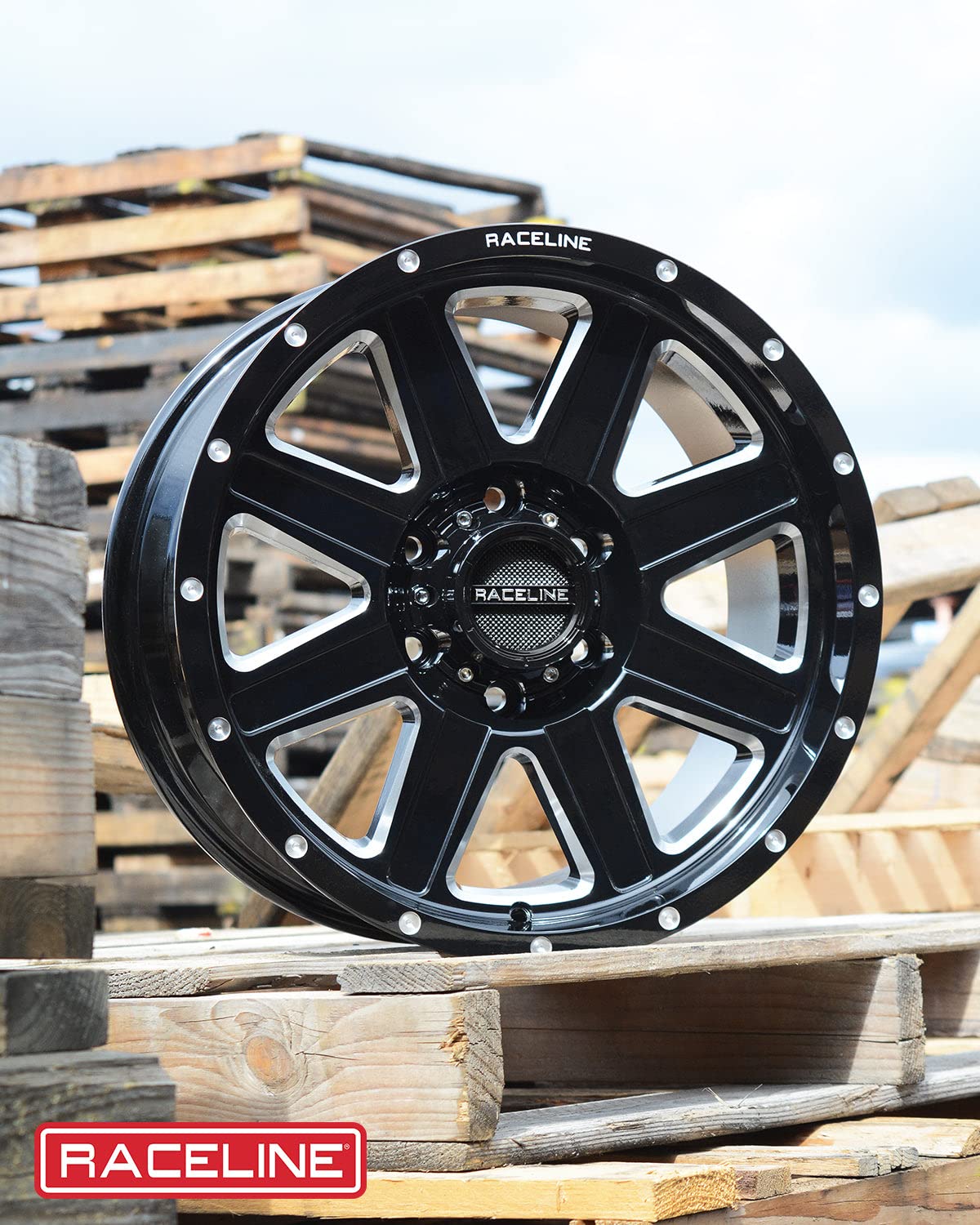 BMF Raceline Hostage 22X12 6X139.7-44mm