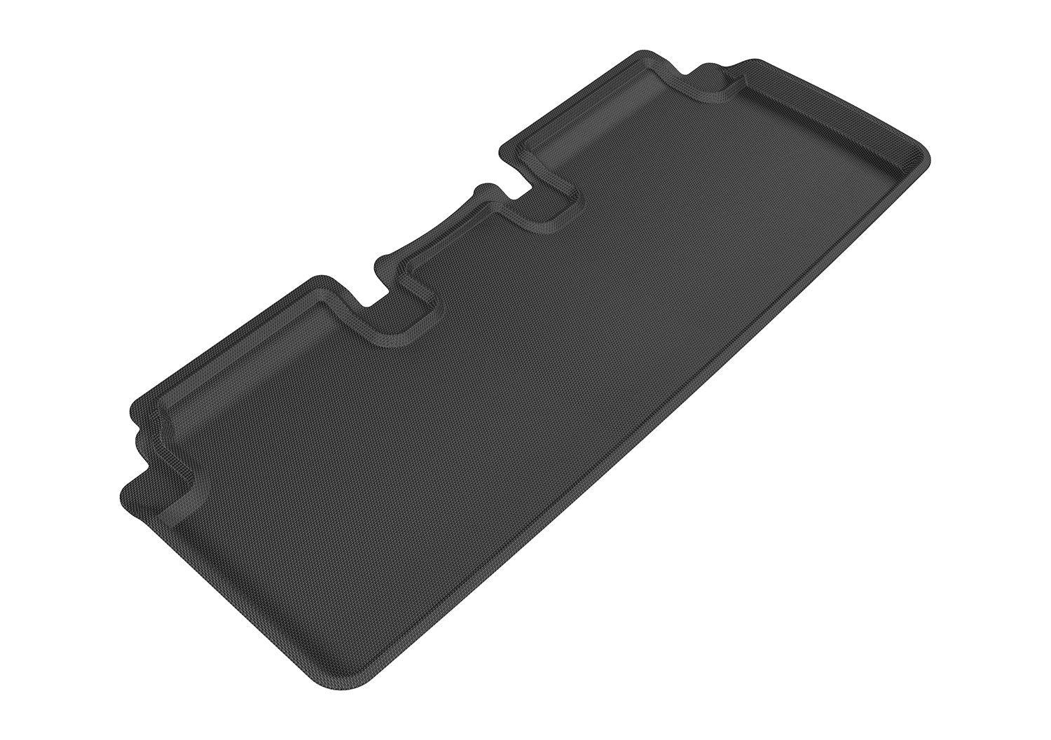 Kagu 3D MAXpider Custom Fit Floor Mat (Black) Compatible with Tesla Model S 2012-2019 - Second Row