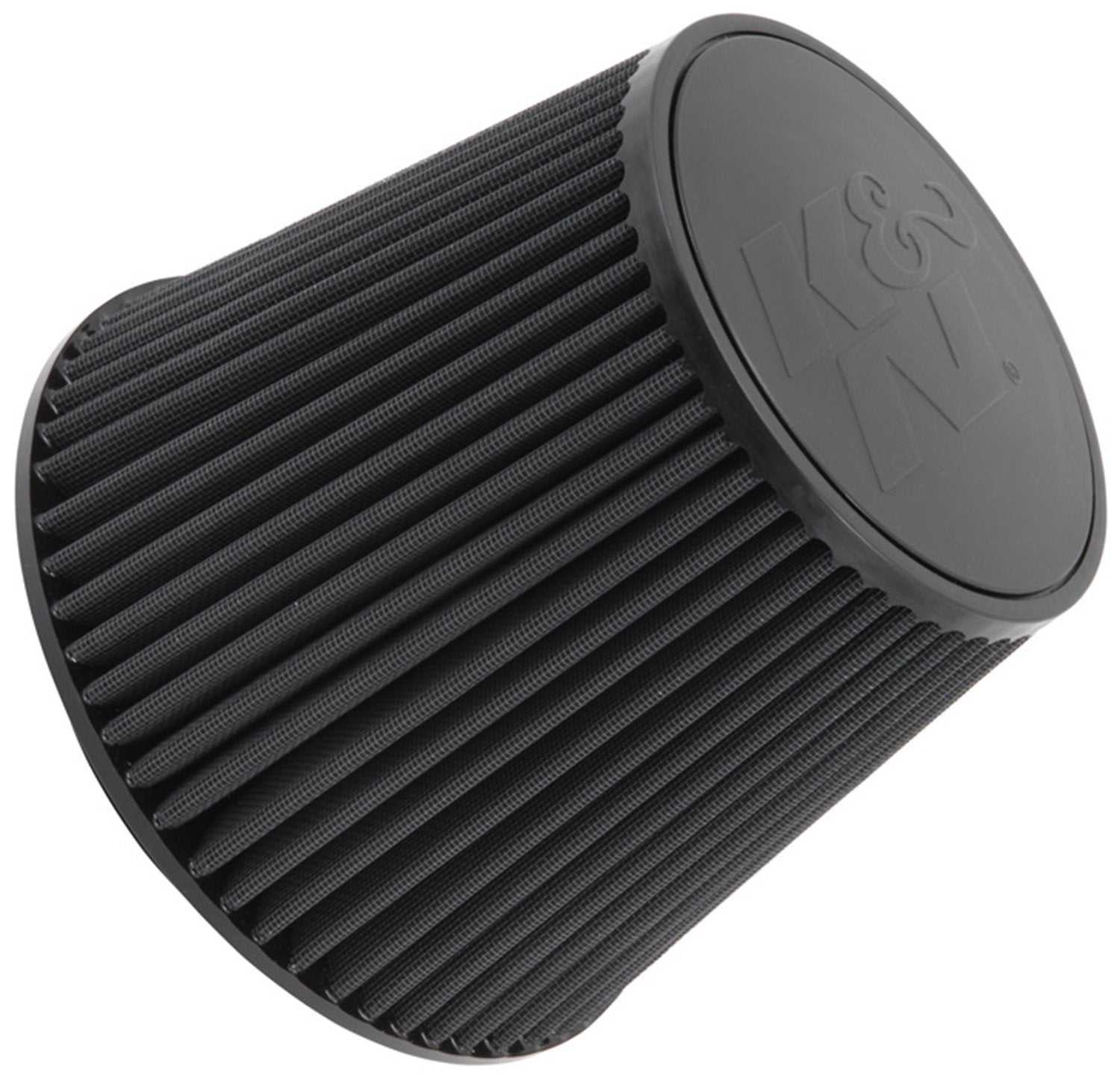 K&N Lifetime Universal Dryflow Clamp-On Air Filter: Dry Synthetic, Washable, Oil-Free Flange Diameter: 6 In, Filter Height: 7.5 In, Flange Length: 1.125 In, Shape: Round Tapered, RU-5177HBK
