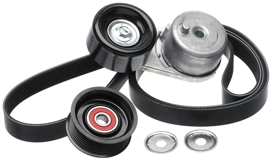 Complete Gates Serpentine Belt Drive Component Kit 90K-38378B