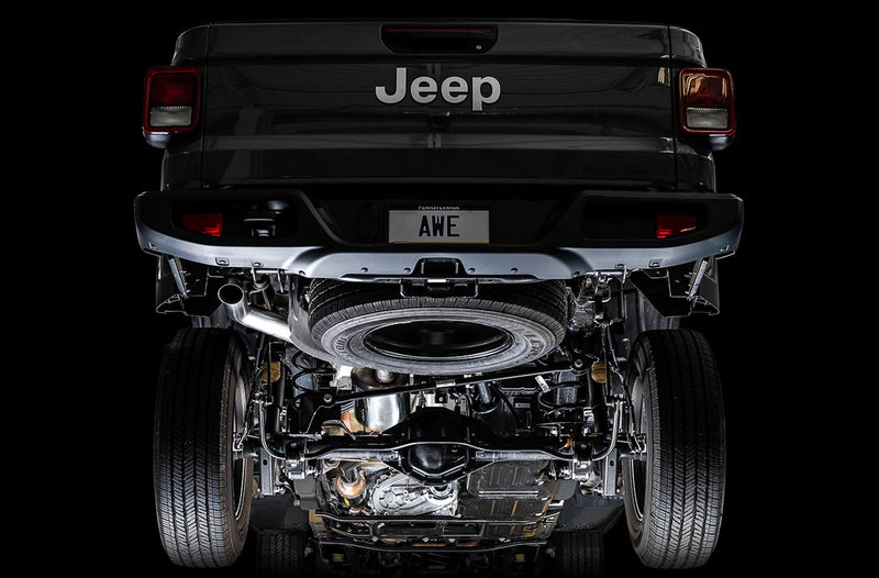 Trail Edition AWE Catback Exhaust for Jeep JK/JKU 3.6L