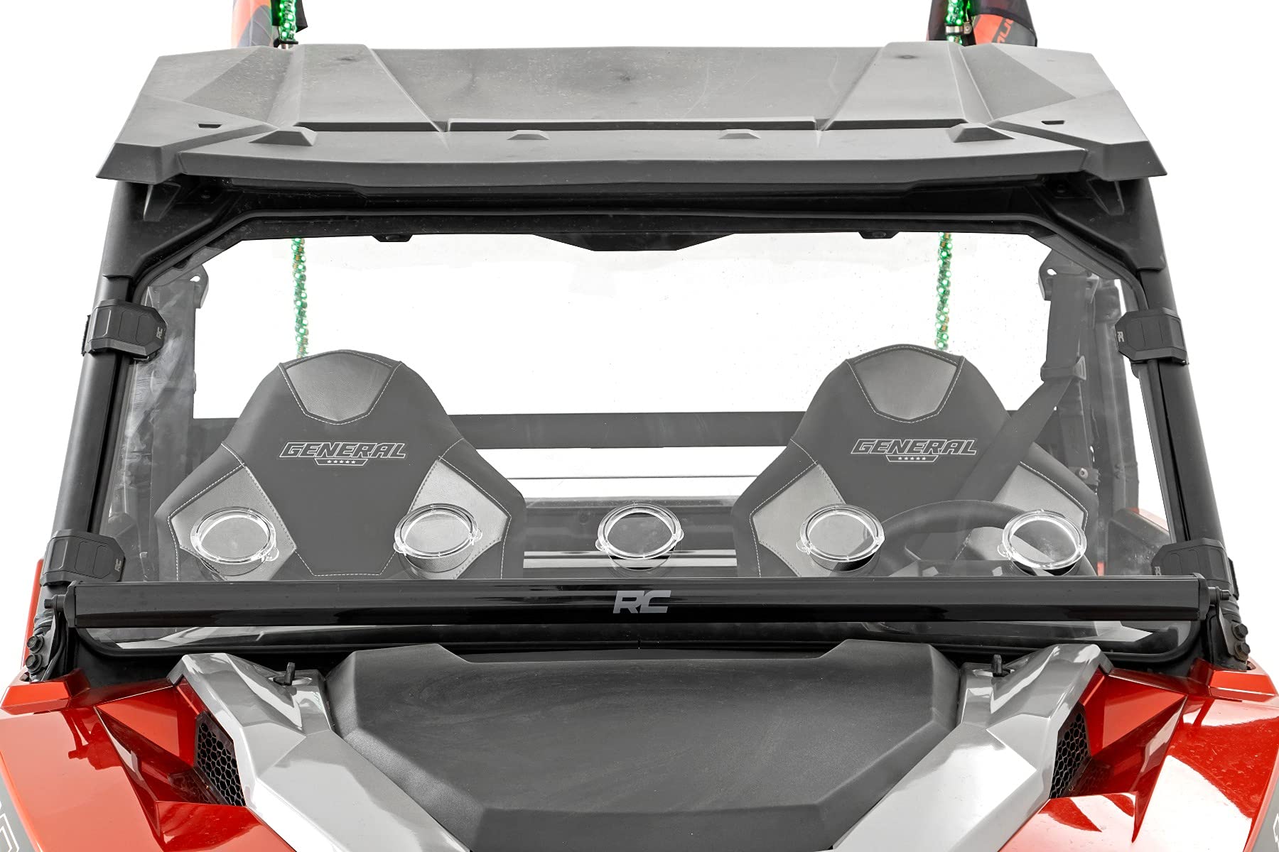 Full Vented Windshield Rough Country for Polaris General - 98262010