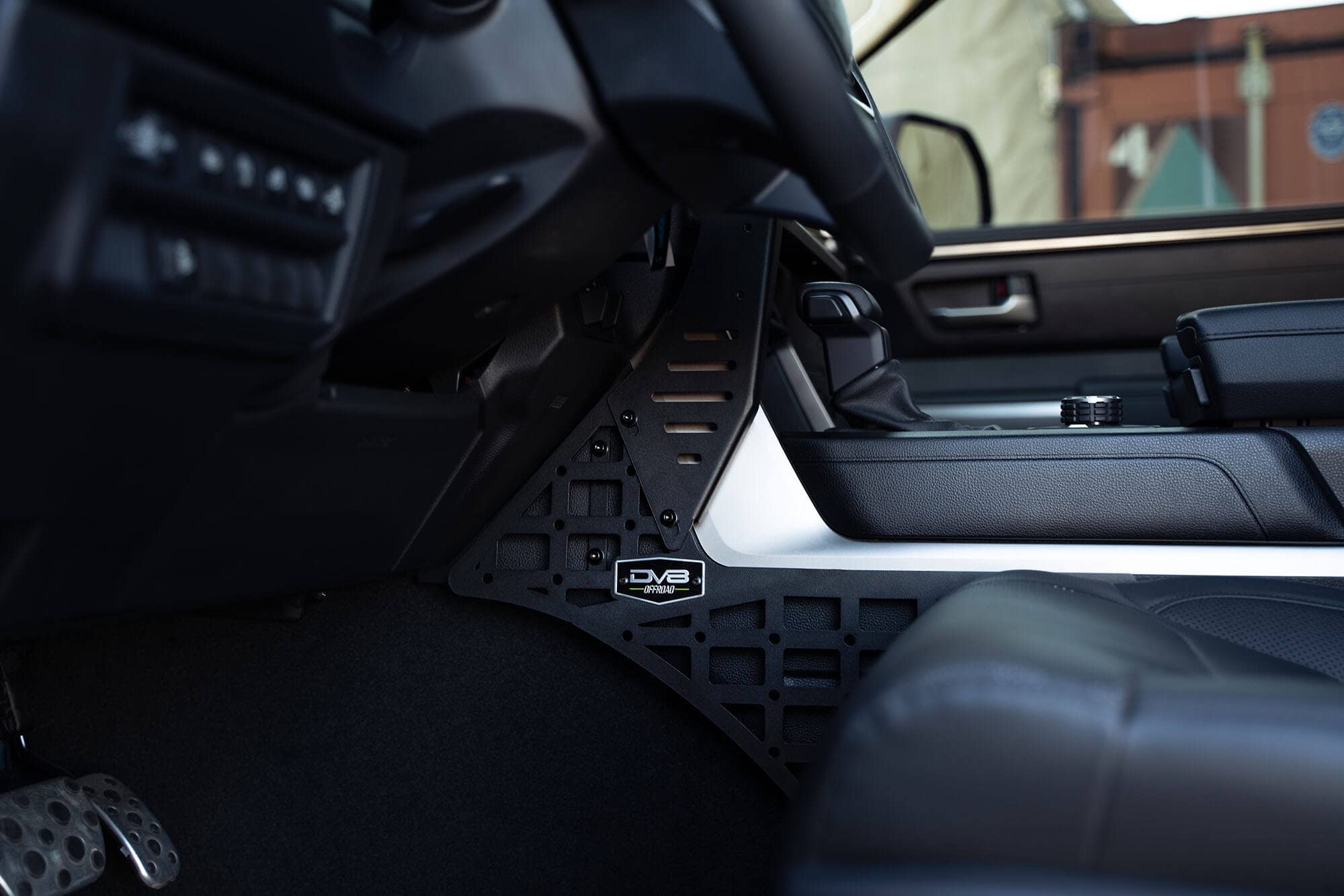 Center Console DV8 Offroad Molle Panels & Device Bridge for 2022-2025 Toyota Tundra & 2023 Sequoia | Mount for Cell Phone, GPS, & Other Accessories | Truck Cargo Storage | Quick & Easy Installation