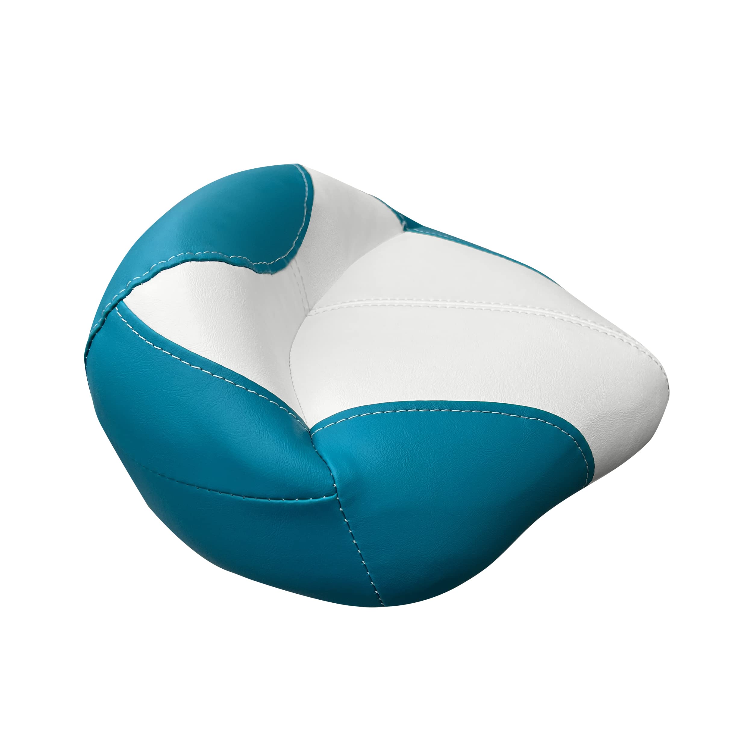 Baja Series Wise 1466-0033 Casting Seat, Brite White/Teal