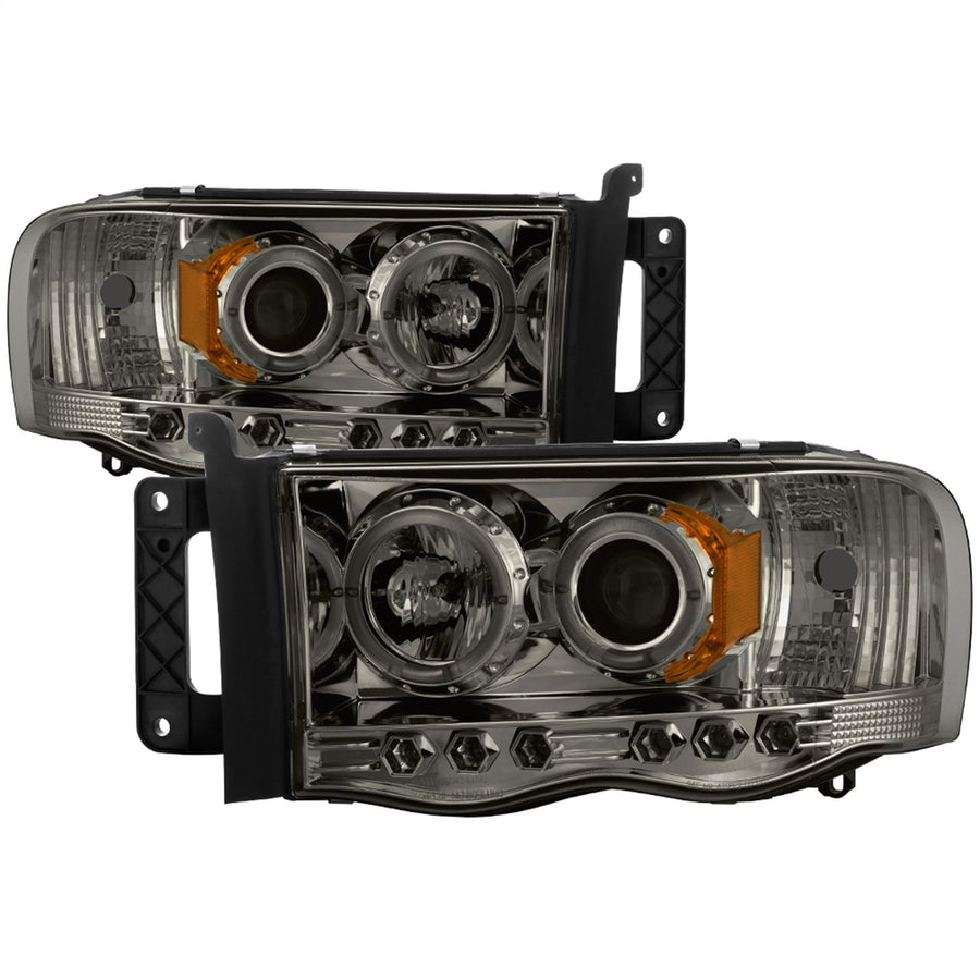 Auto Spyder 5009999 LED Halo Projector Headlights Chrome/Smoked