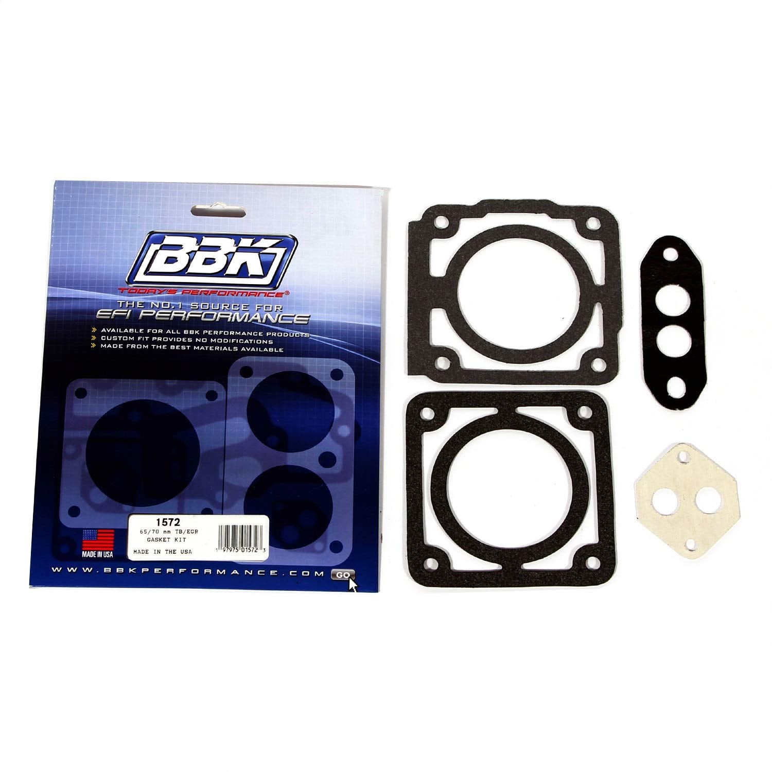 65/70mm BBK Performance Throttle Body Gasket Kit for Ford 5.0L
