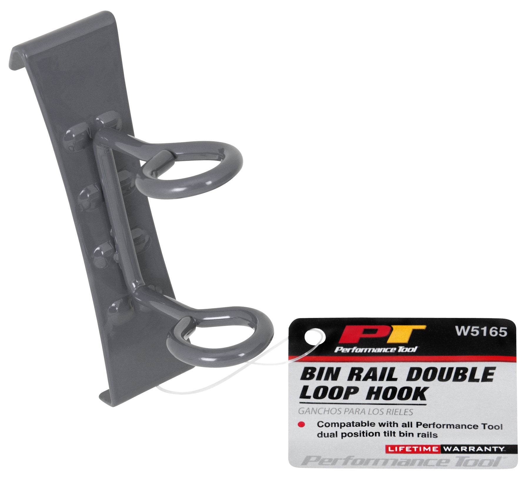 Double Loop Hook Performance Tool W5165 for Pliers and Screwdrivers - Flexible Storage Solution for Work Area Organization