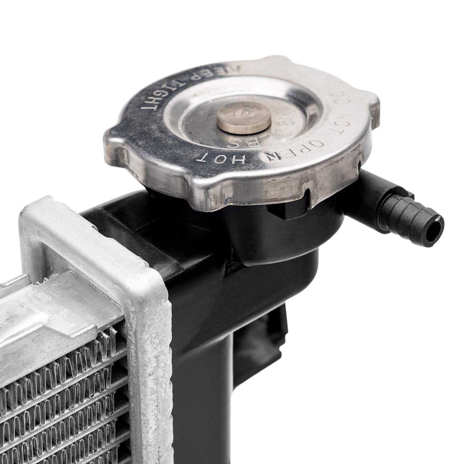 17101.38 | Omix-Ada | Radiator, 1 Row | OE Reference: 55056633AB | Fits 2007-2018 Jeep Wrangler JK 3.6L / 3.8L