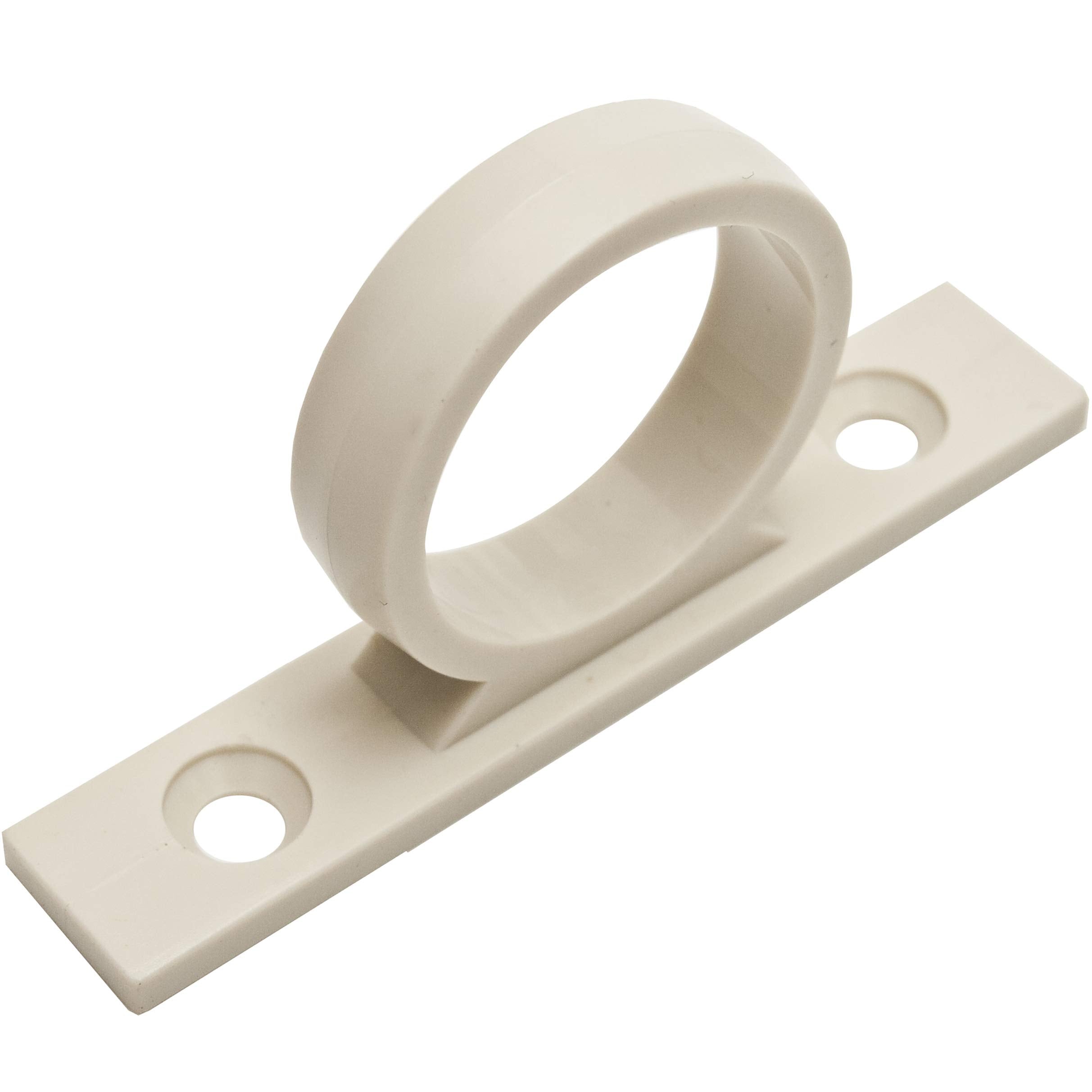 Dura Faucet RV Shower Hose Guide Ring DF-SA155-BQ, Mounting Screws Included (Bisque Parchment)