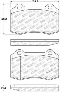 Stoptech Centric 309.05921 Performance Pad