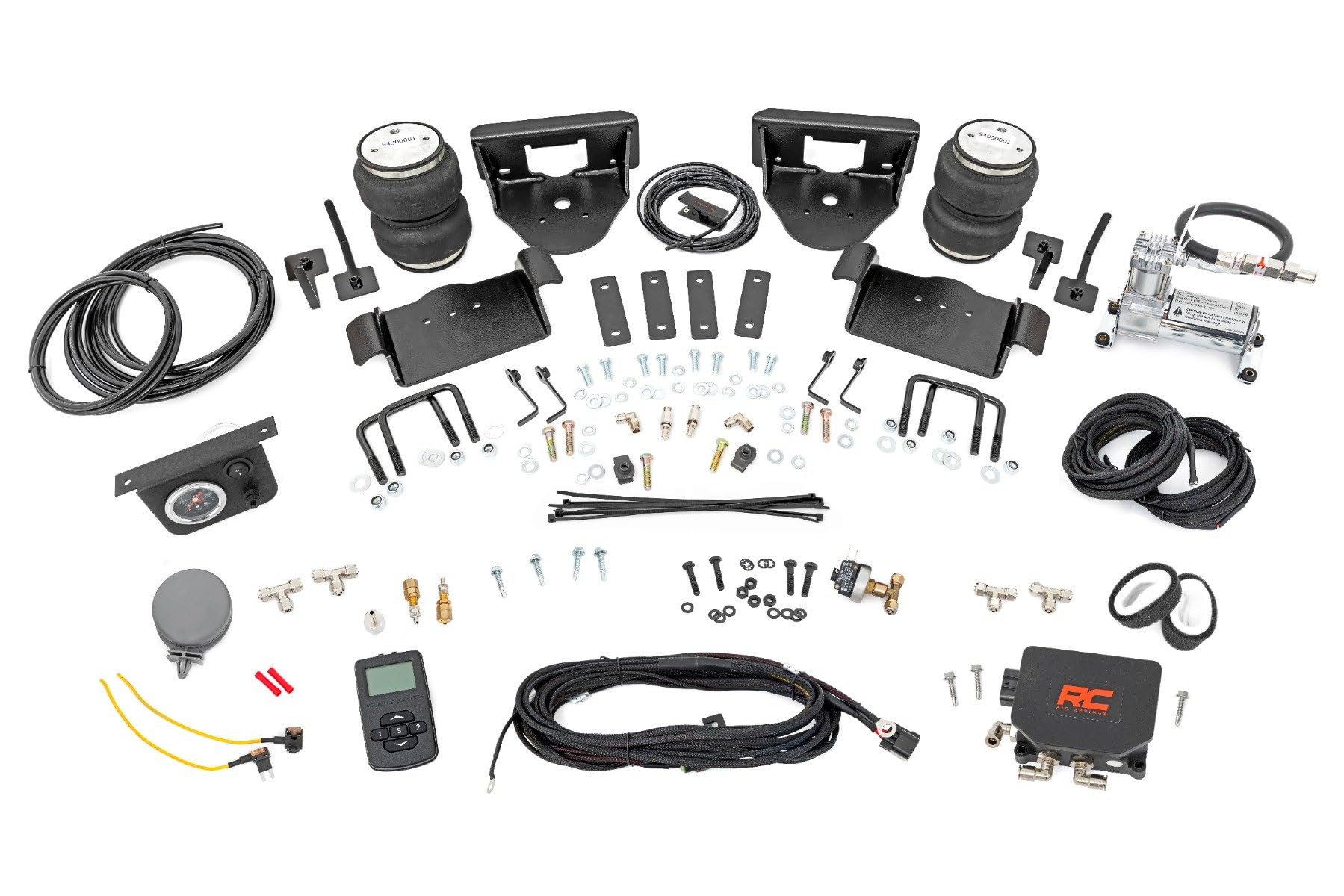 Rough Country Air Spring Kit Rear w/Controller for 2004-2014 Ford 150-10008WC